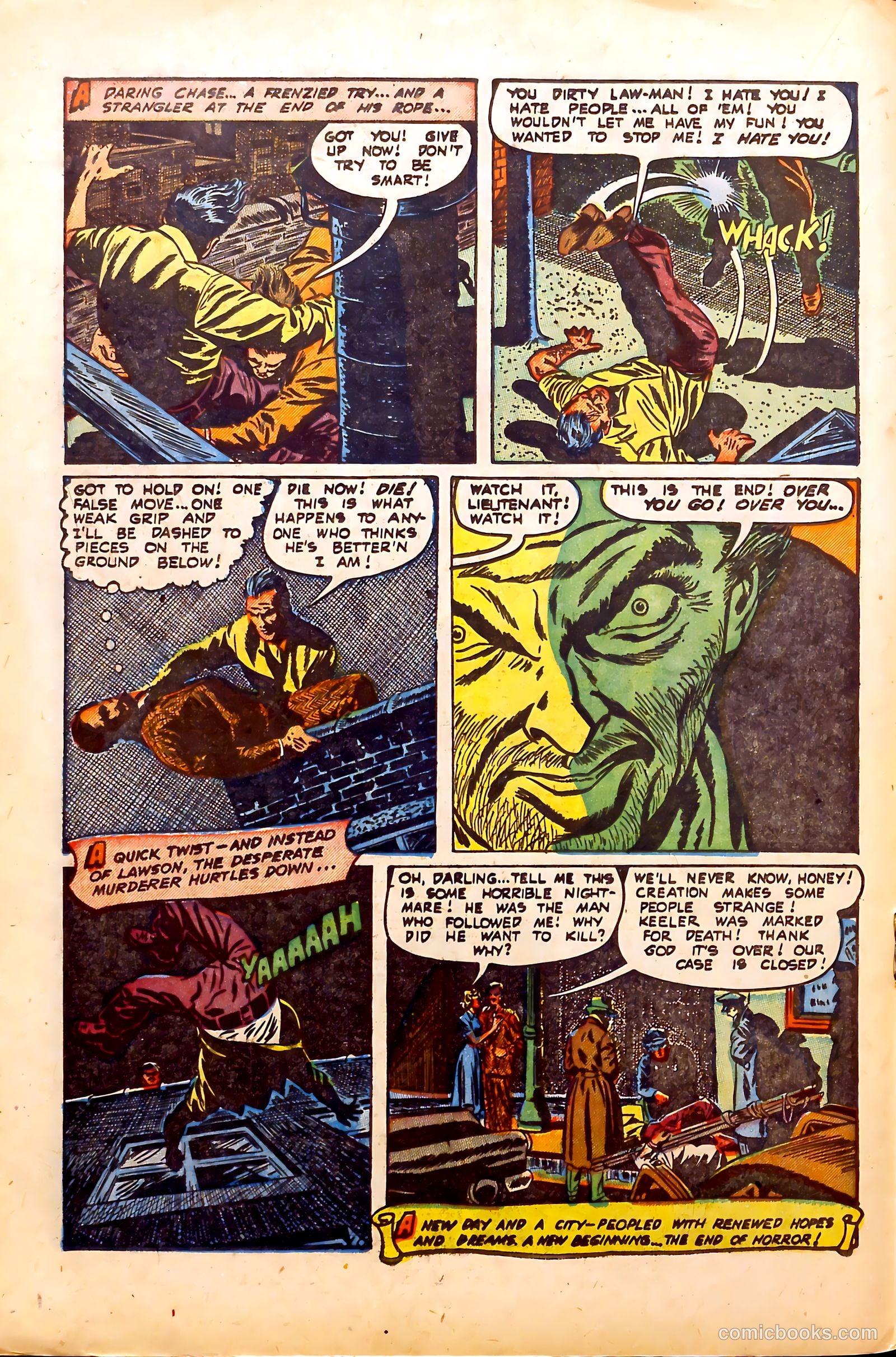 Crime Mysteries #11 (1954) — page 18 of 36