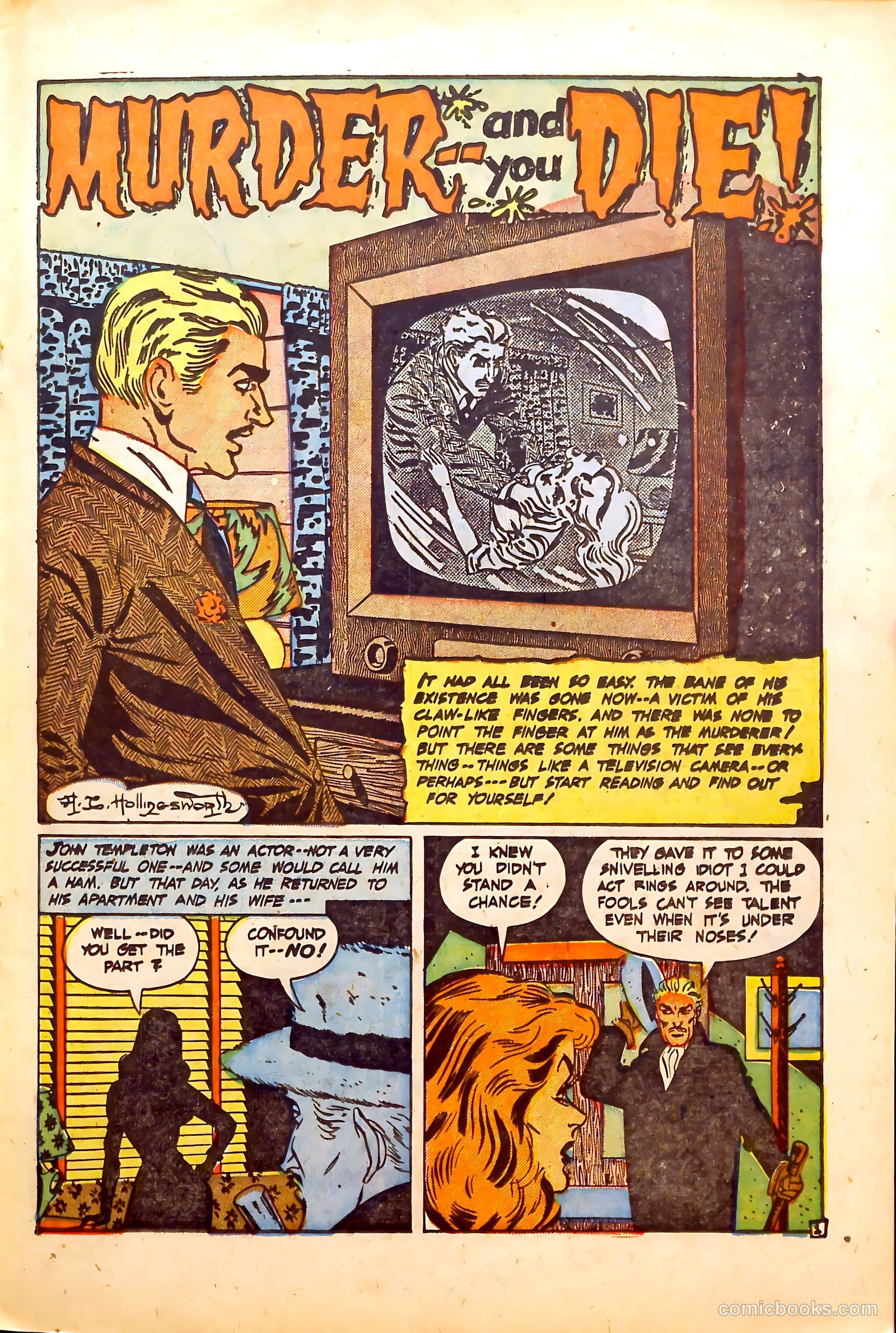 Crime Mysteries #11 (1954) — page 19 of 36