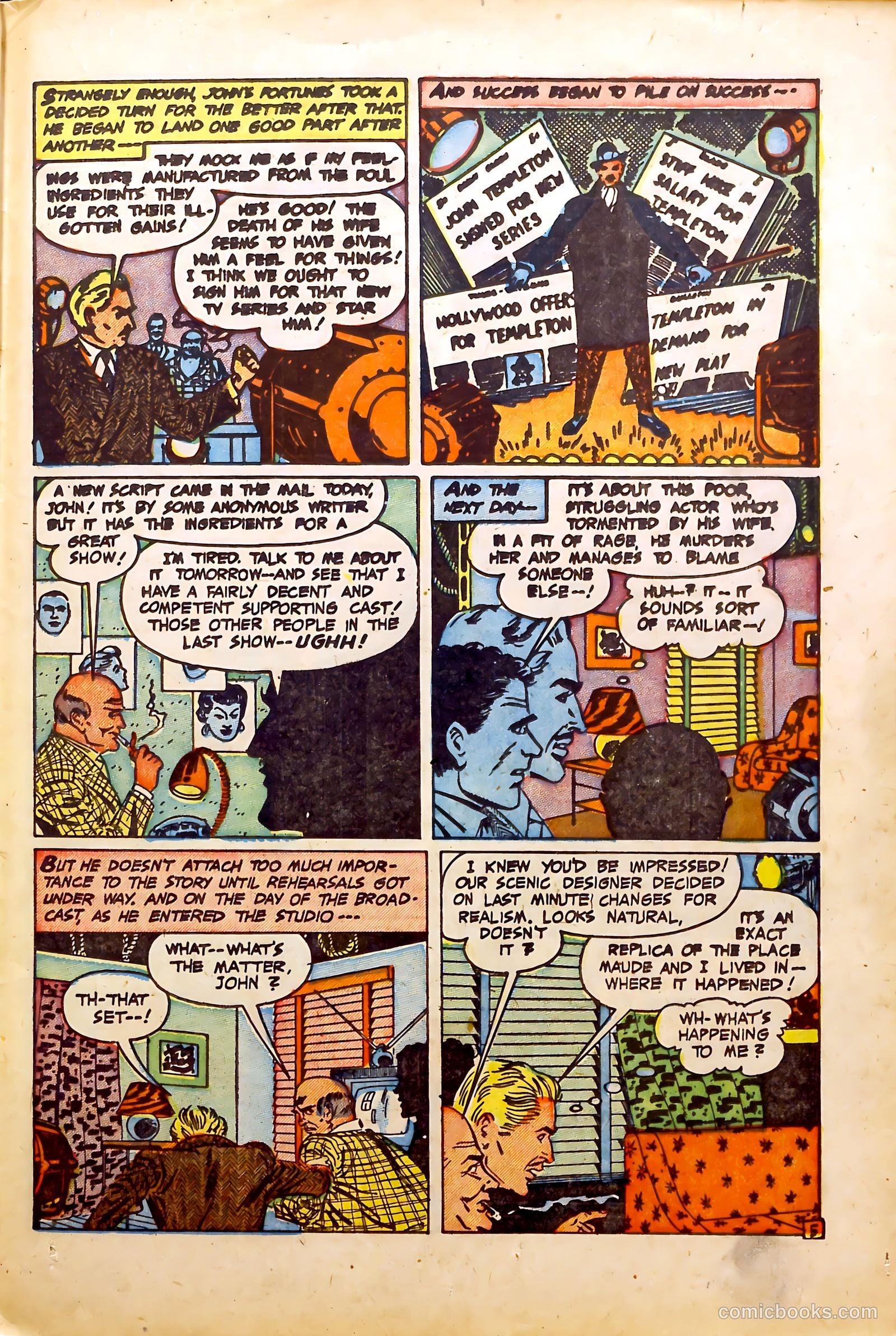 Crime Mysteries #11 (1954) — page 23 of 36