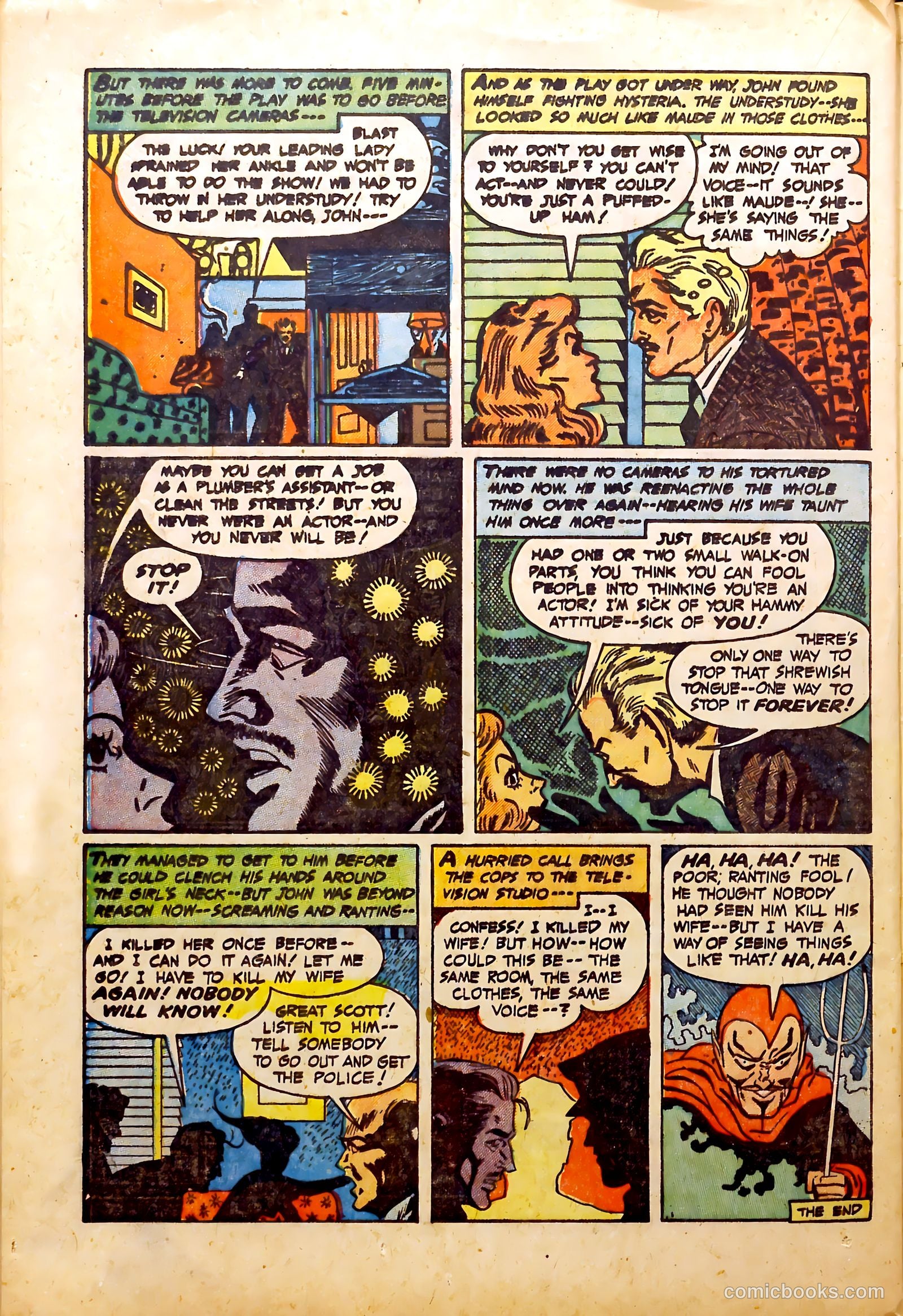 Crime Mysteries #11 (1954) — page 24 of 36