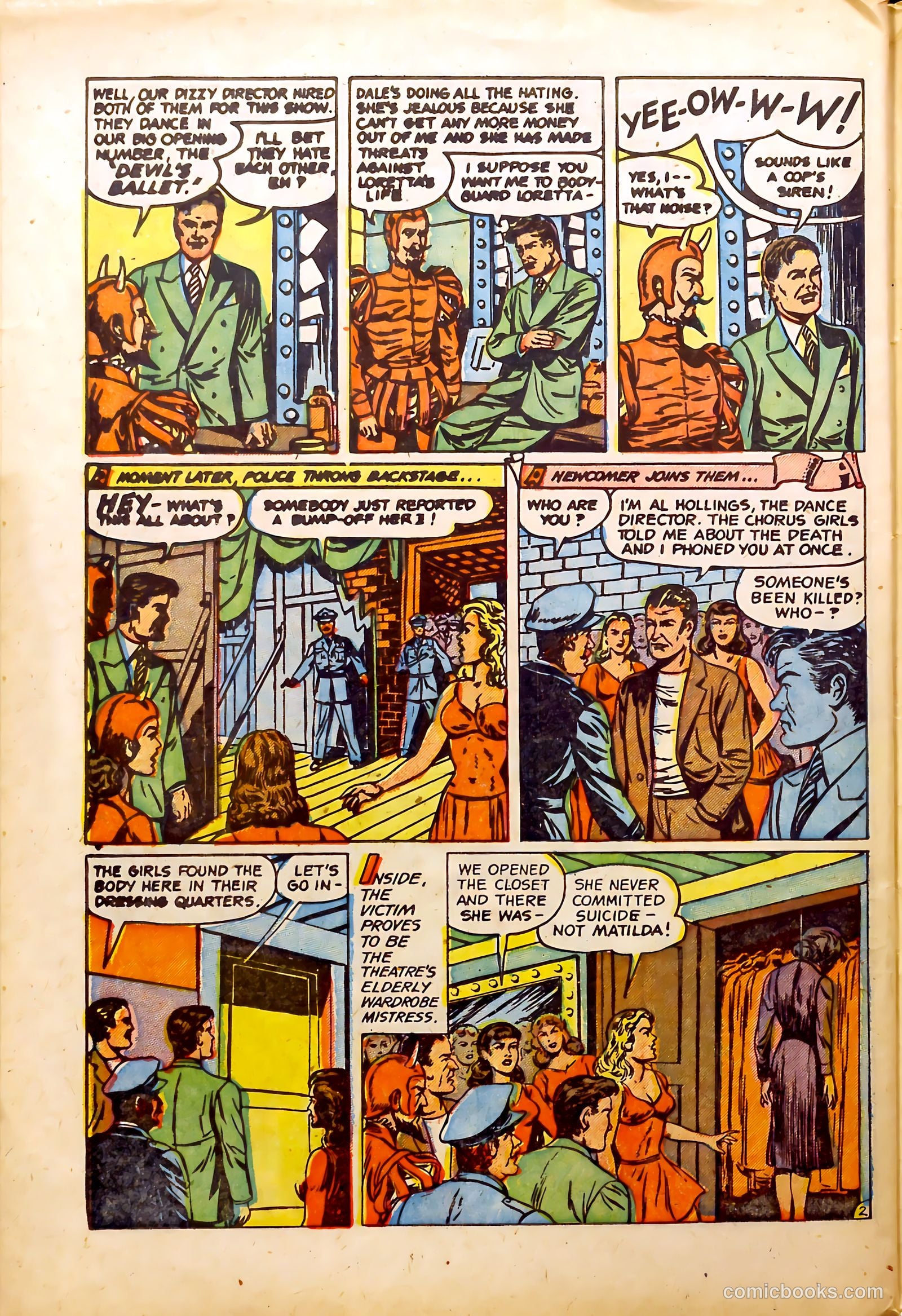 Crime Mysteries #11 (1954) — page 30 of 36