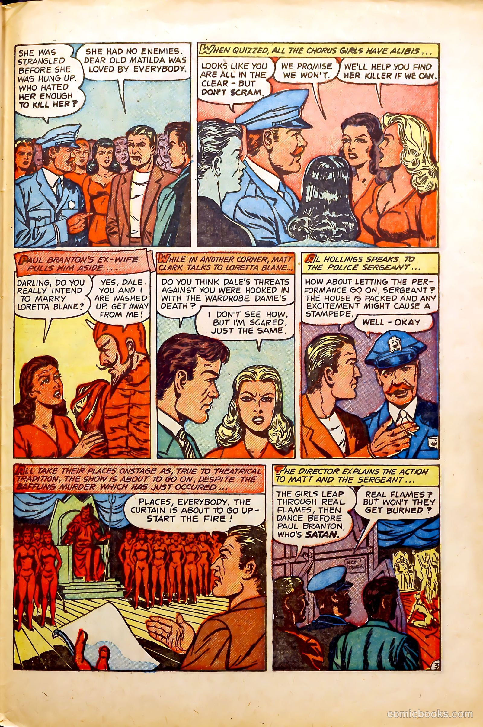 Crime Mysteries #11 (1954) — page 31 of 36