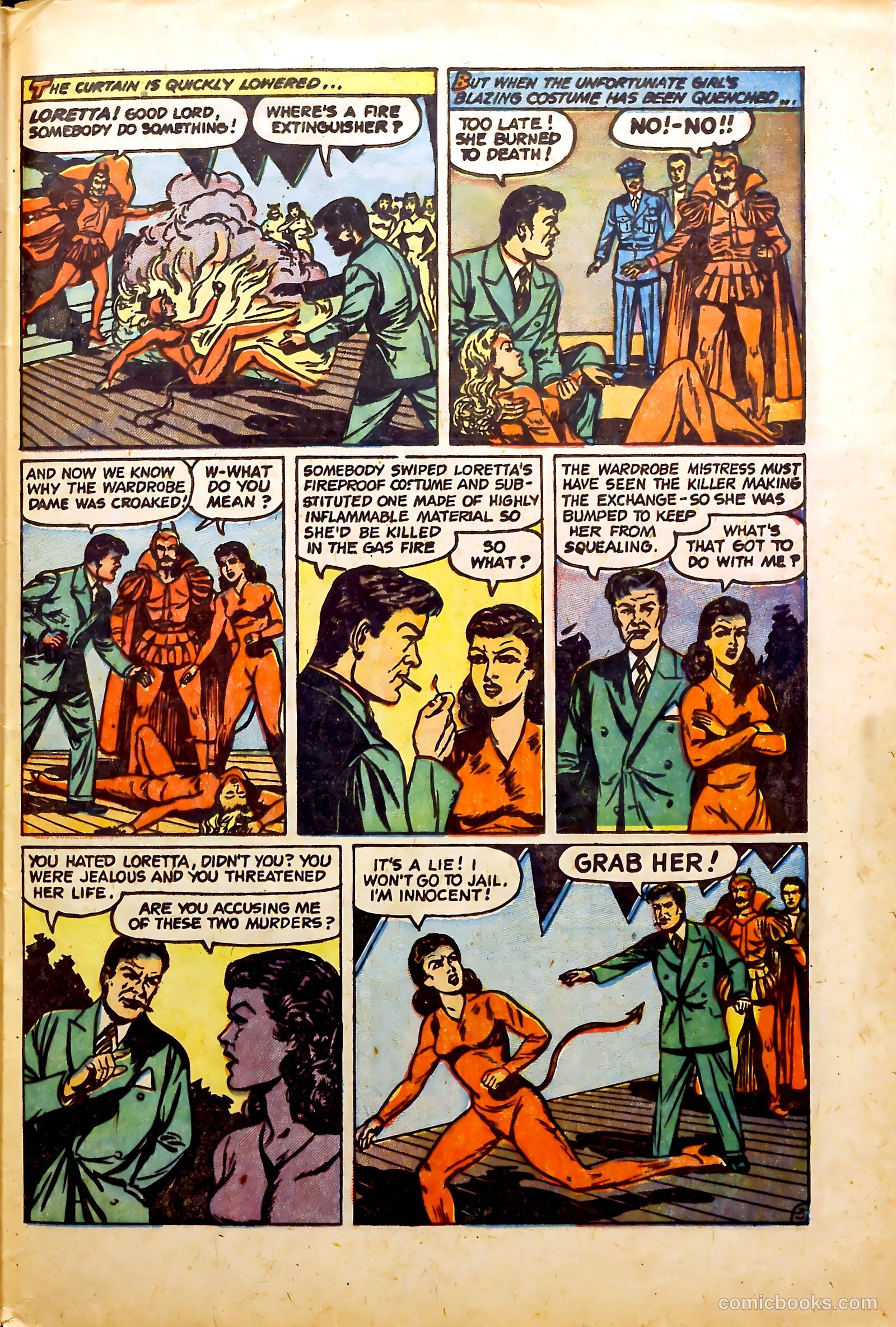 Crime Mysteries #11 (1954) — page 33 of 36