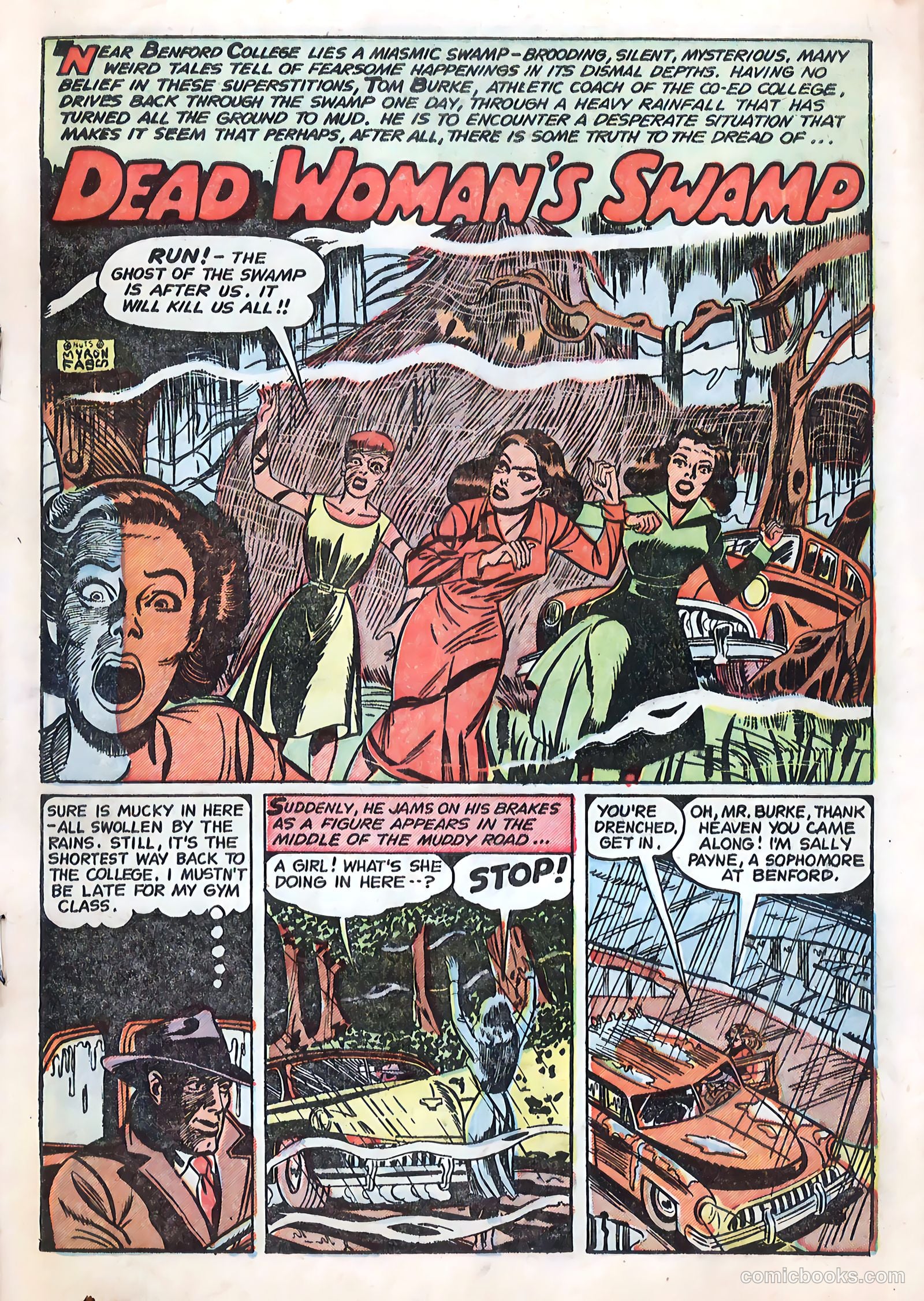 Crime Mysteries #12 (1954) — page 3 of 36