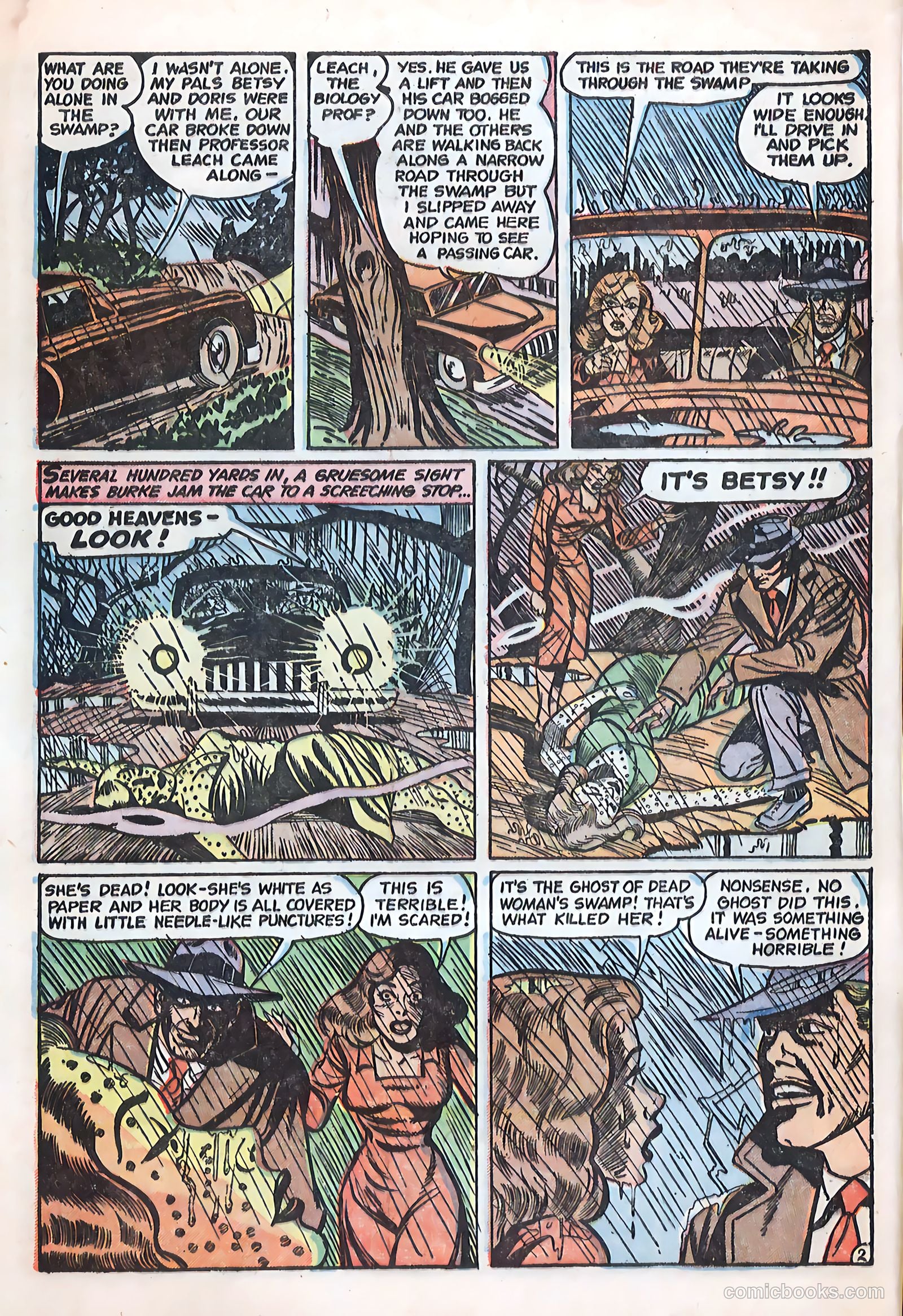 Crime Mysteries #12 (1954) — page 4 of 36