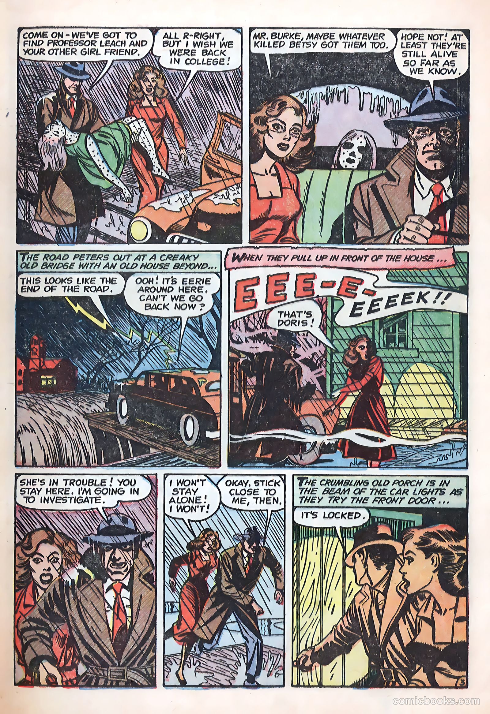 Crime Mysteries #12 (1954) — page 5 of 36