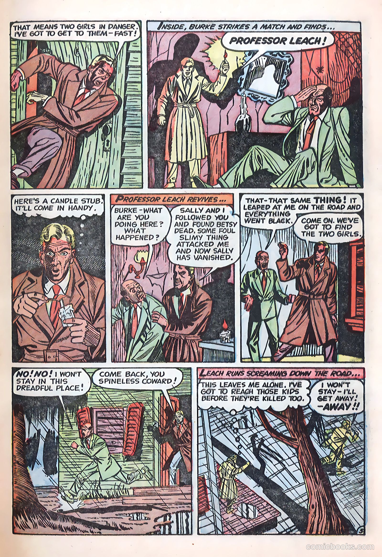 Crime Mysteries #12 (1954) — page 7 of 36