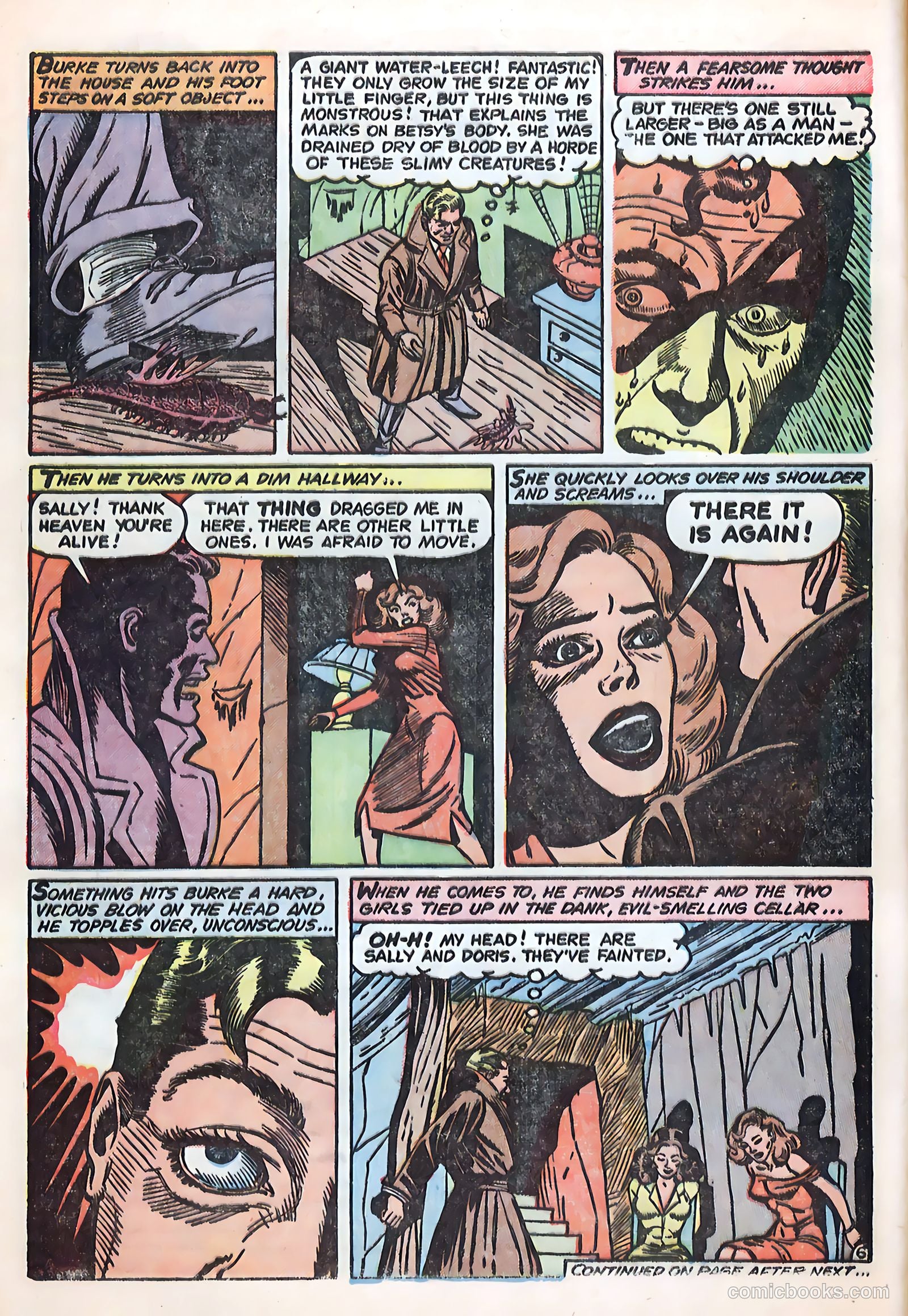 Crime Mysteries #12 (1954) — page 8 of 36