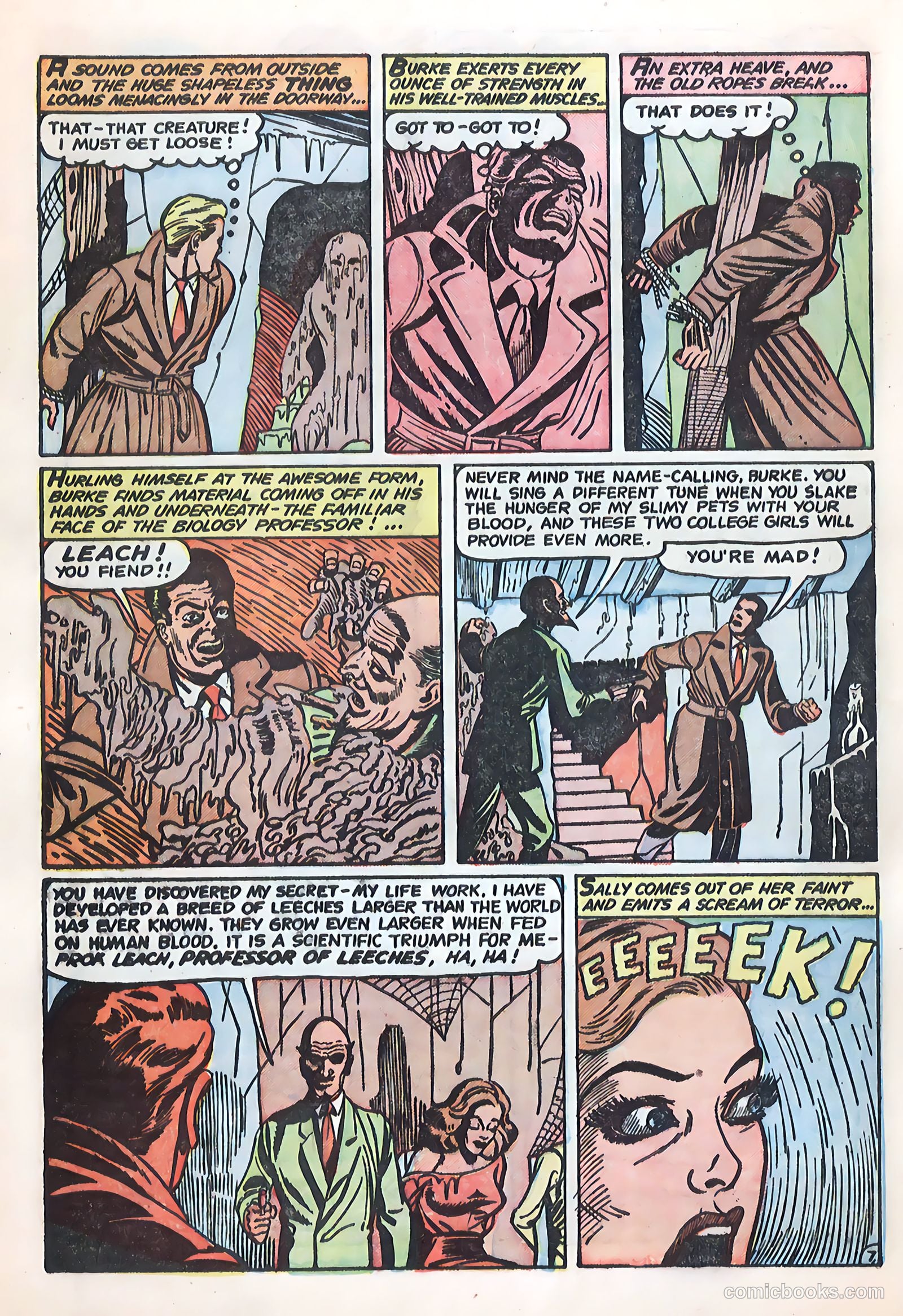 Crime Mysteries #12 (1954) — page 10 of 36