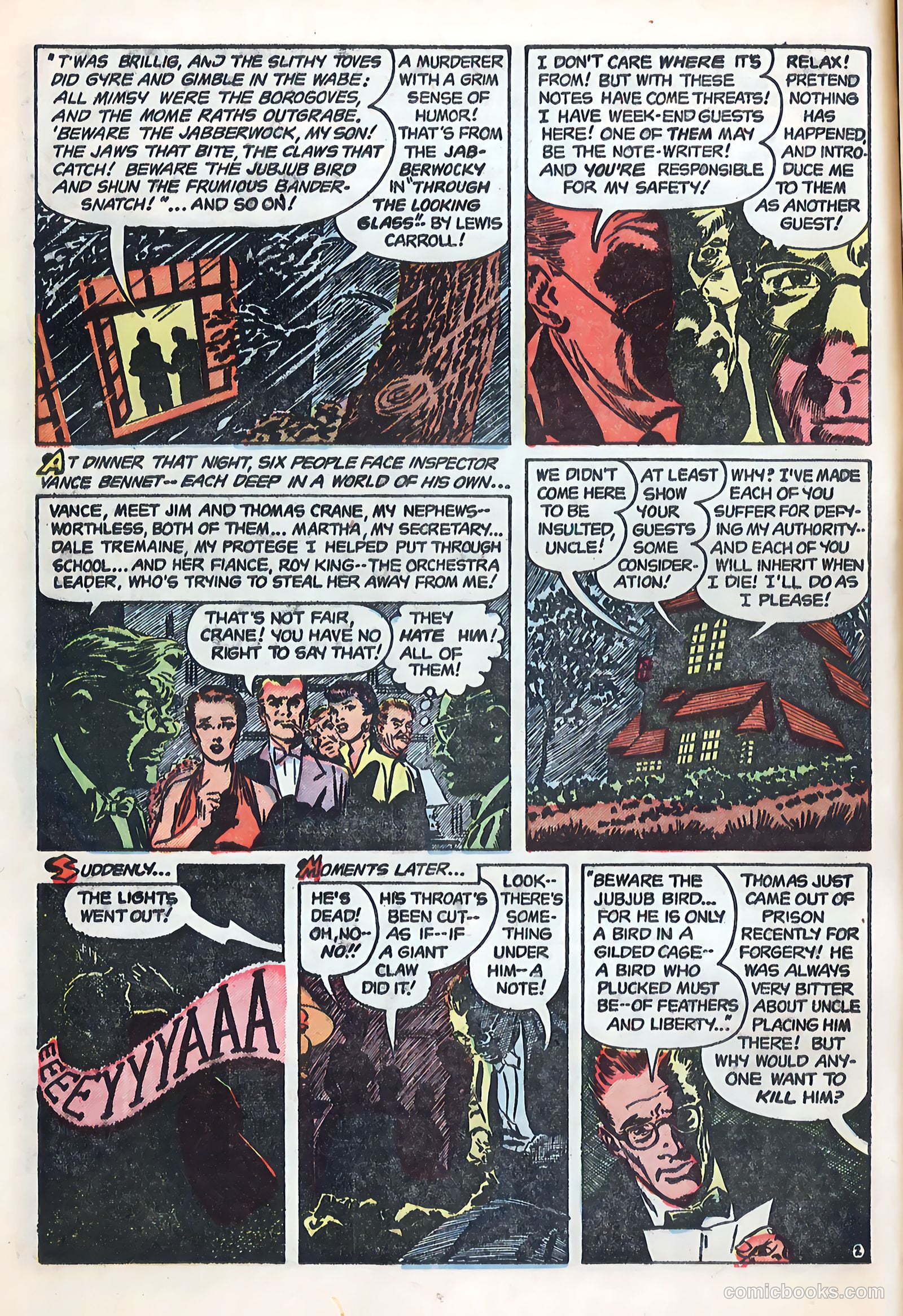 Crime Mysteries #12 (1954) — page 14 of 36
