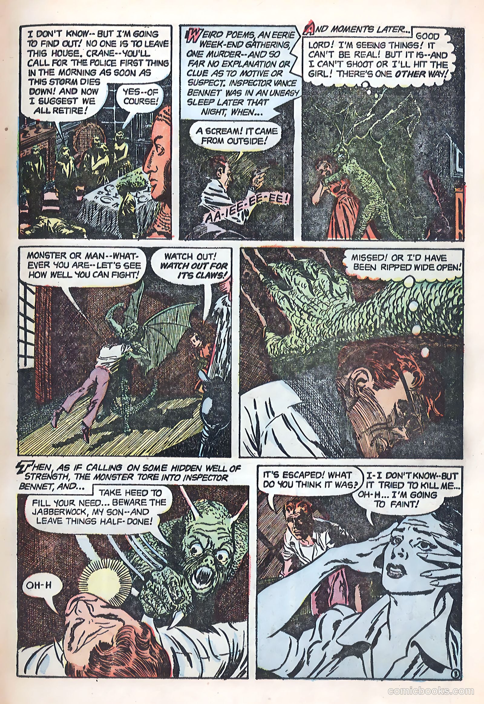 Crime Mysteries #12 (1954) — page 15 of 36