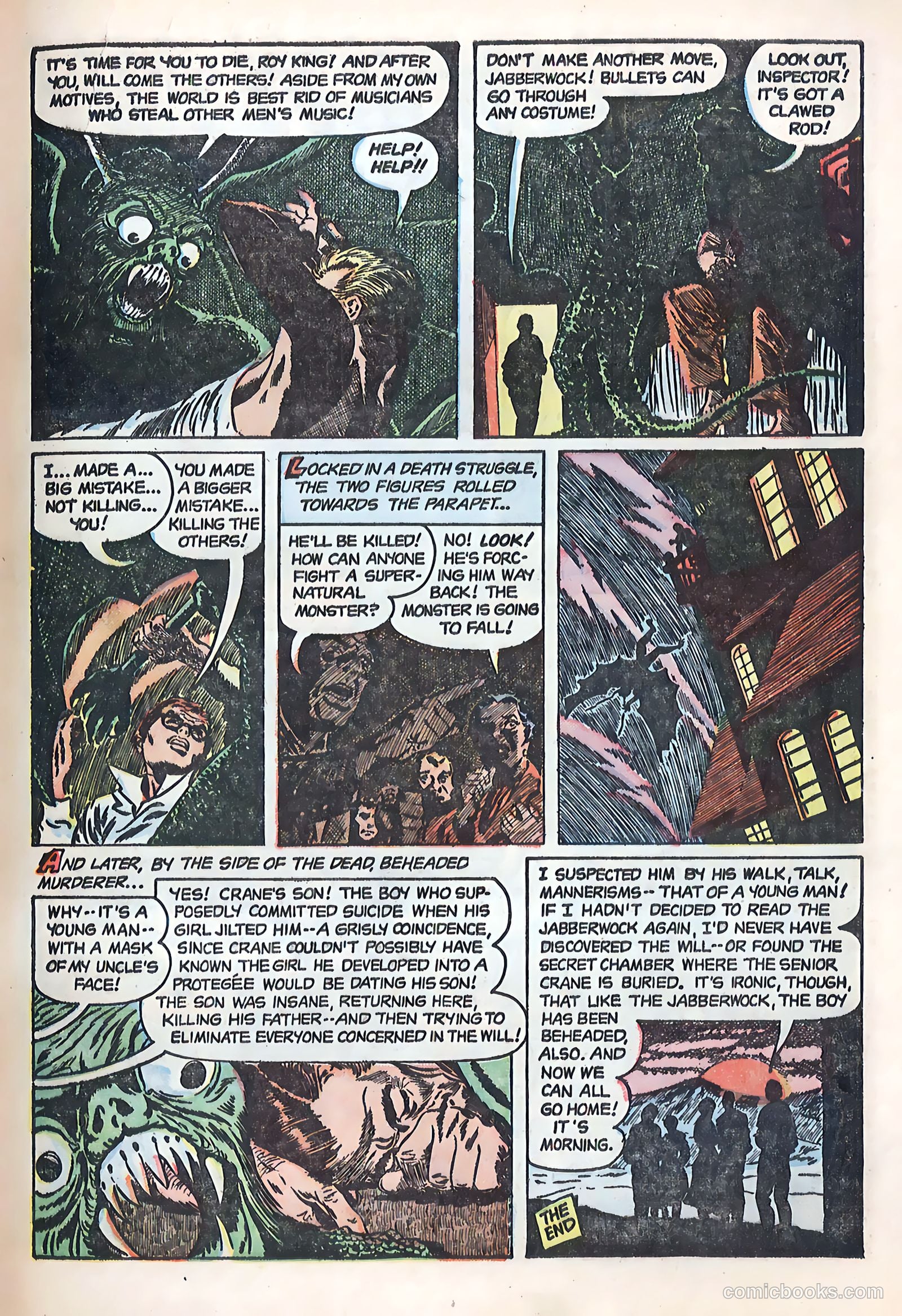 Crime Mysteries #12 (1954) — page 17 of 36
