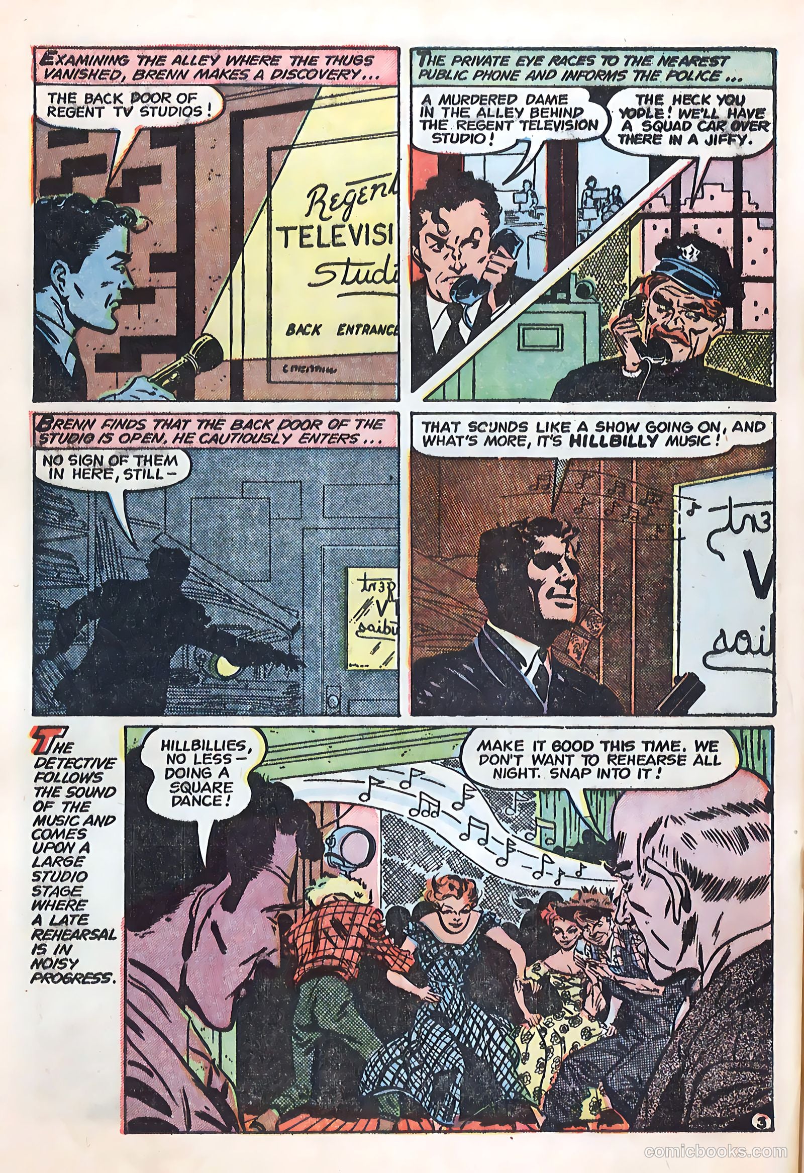 Crime Mysteries #12 (1954) — page 20 of 36