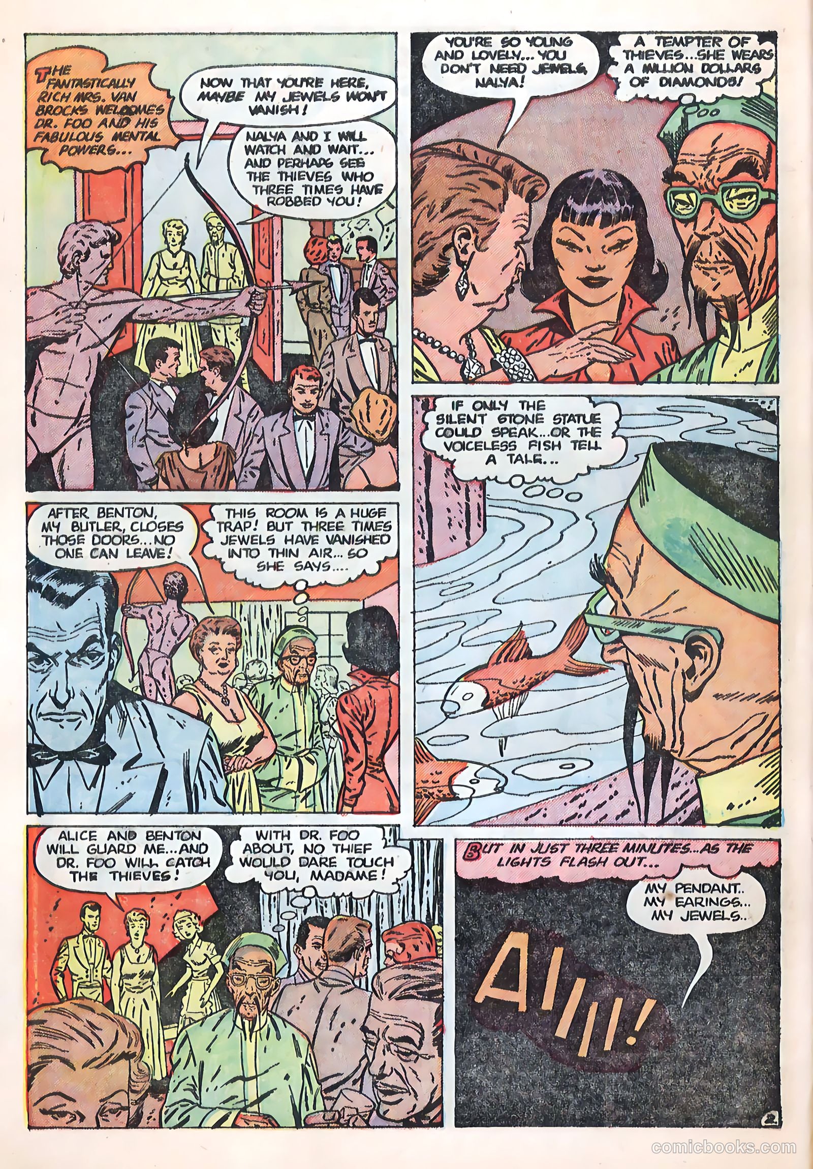 Crime Mysteries #12 (1954) — page 30 of 36