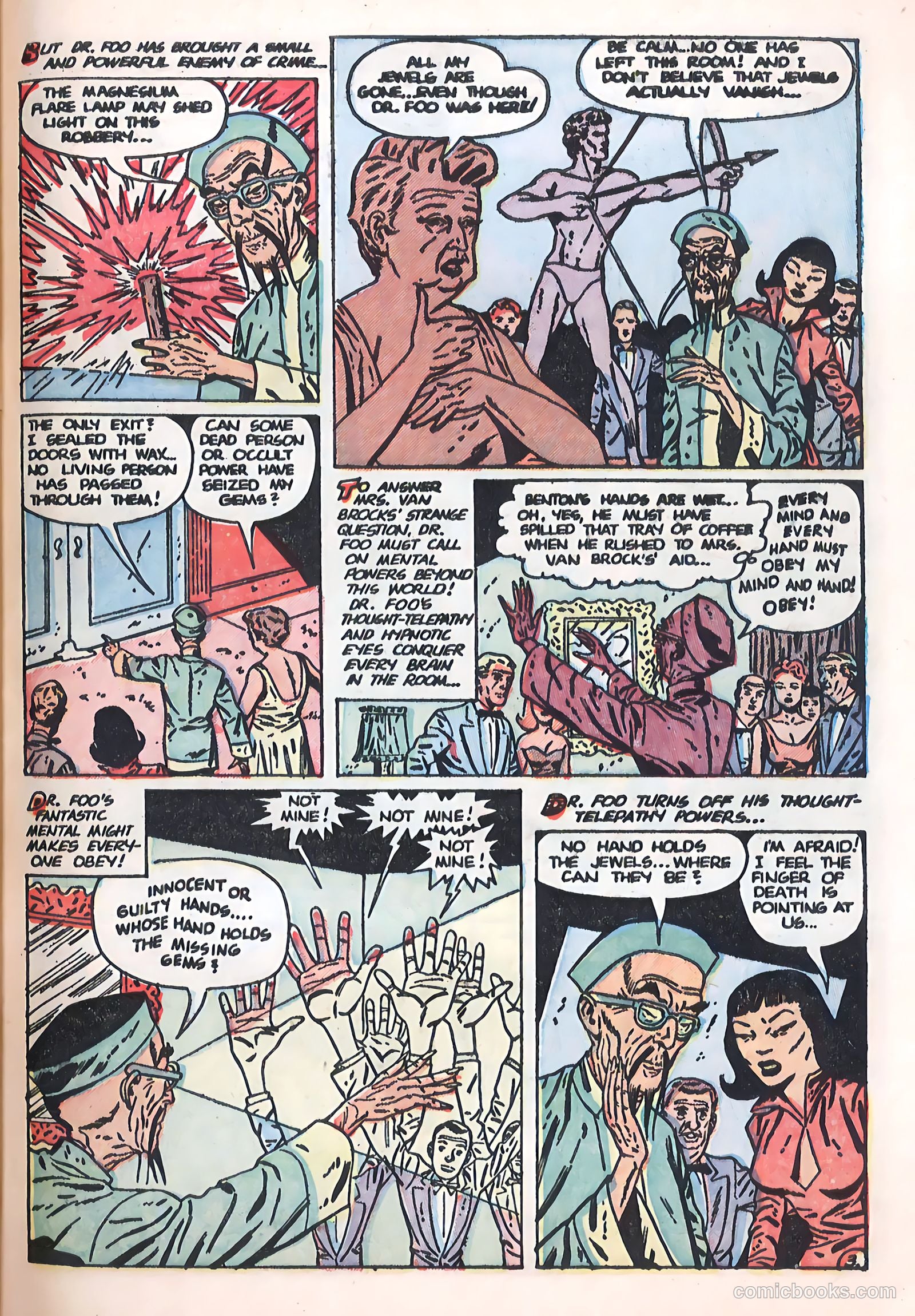 Crime Mysteries #12 (1954) — page 31 of 36