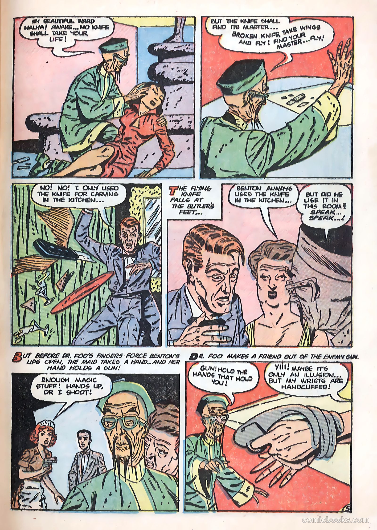 Crime Mysteries #12 (1954) — page 33 of 36