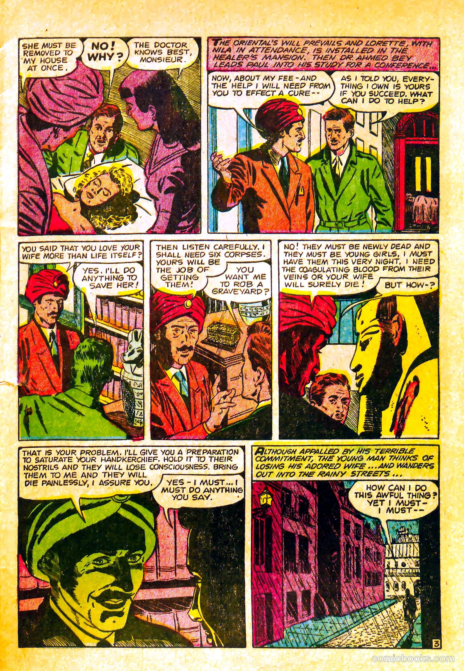 Crime Mysteries #13 (1954) — page 5 of 36