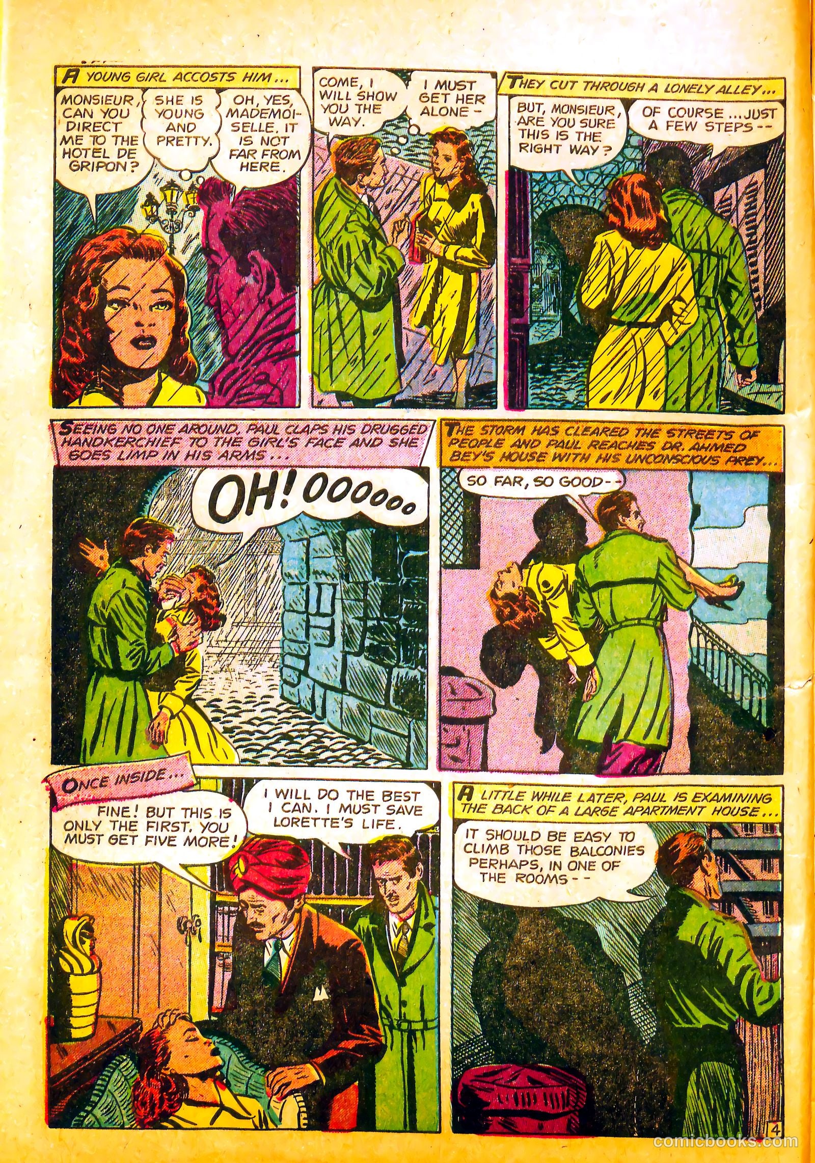 Crime Mysteries #13 (1954) — page 6 of 36