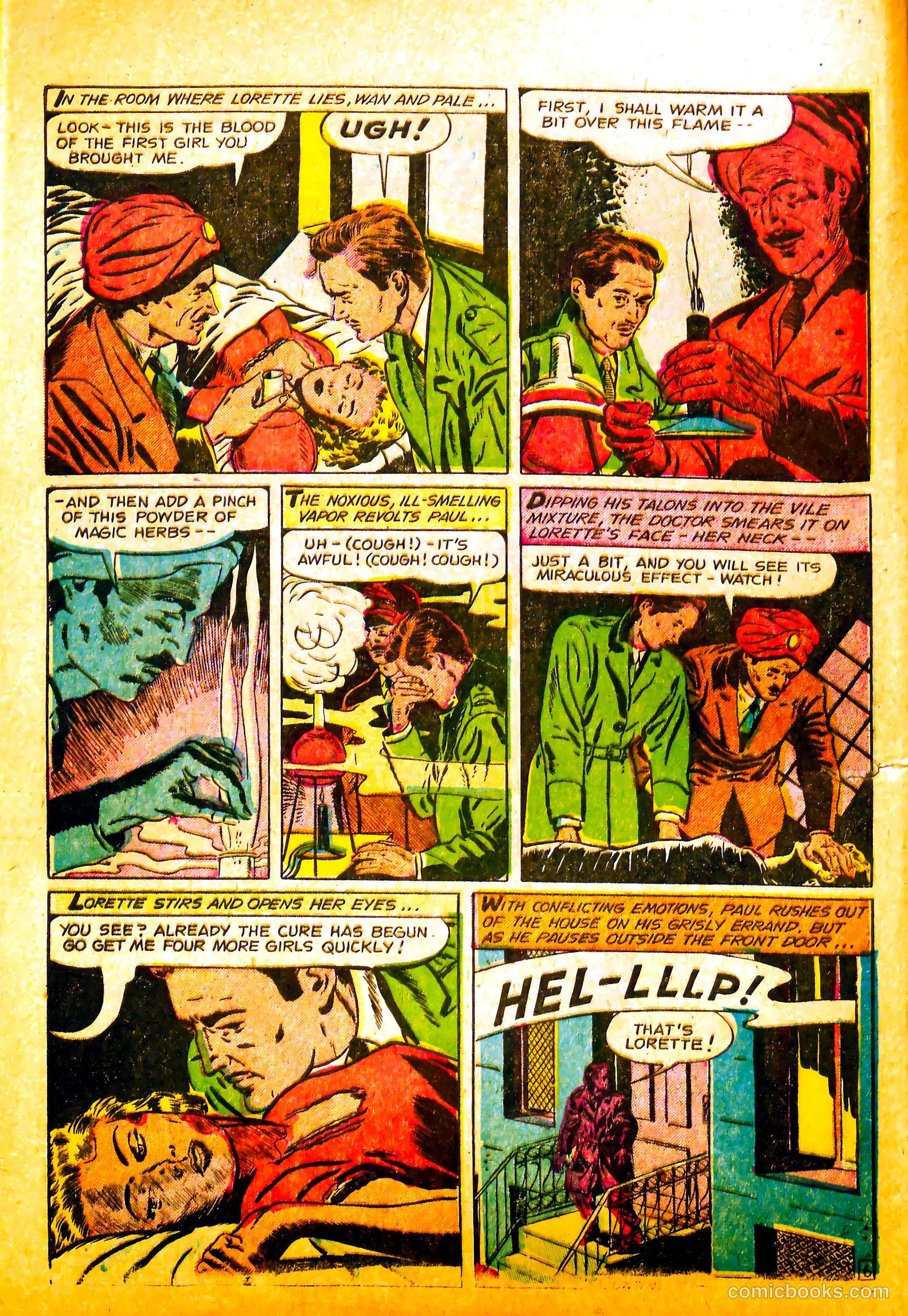 Crime Mysteries #13 (1954) — page 8 of 36