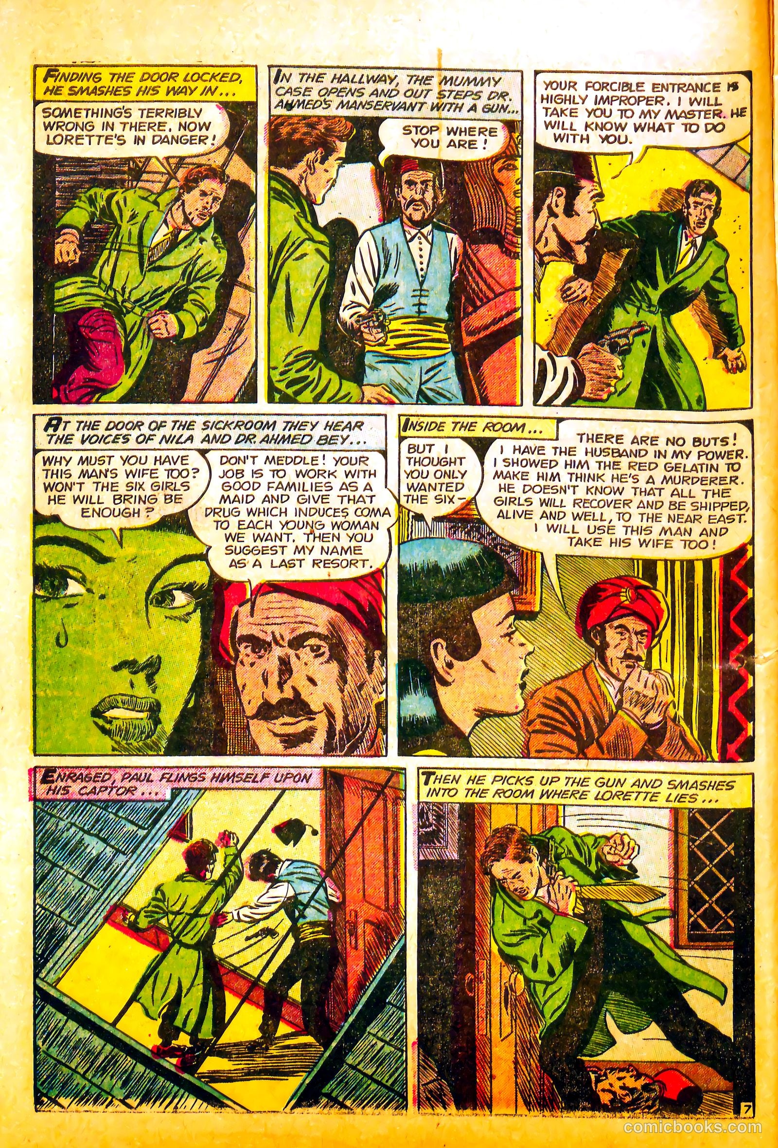 Crime Mysteries #13 (1954) — page 10 of 36