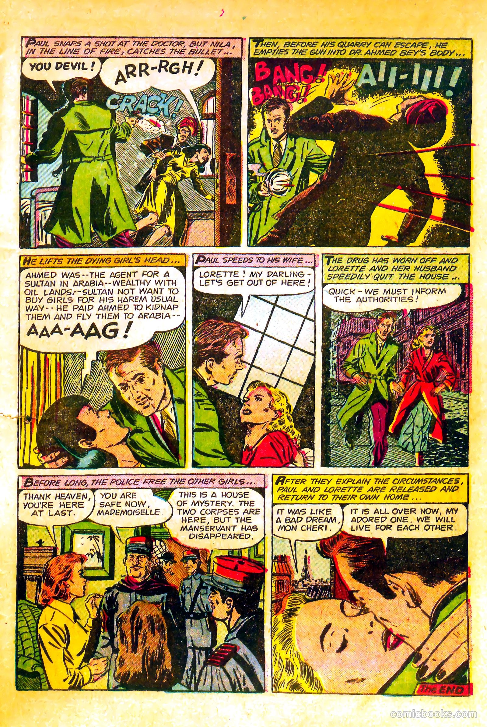 Crime Mysteries #13 (1954) — page 11 of 36
