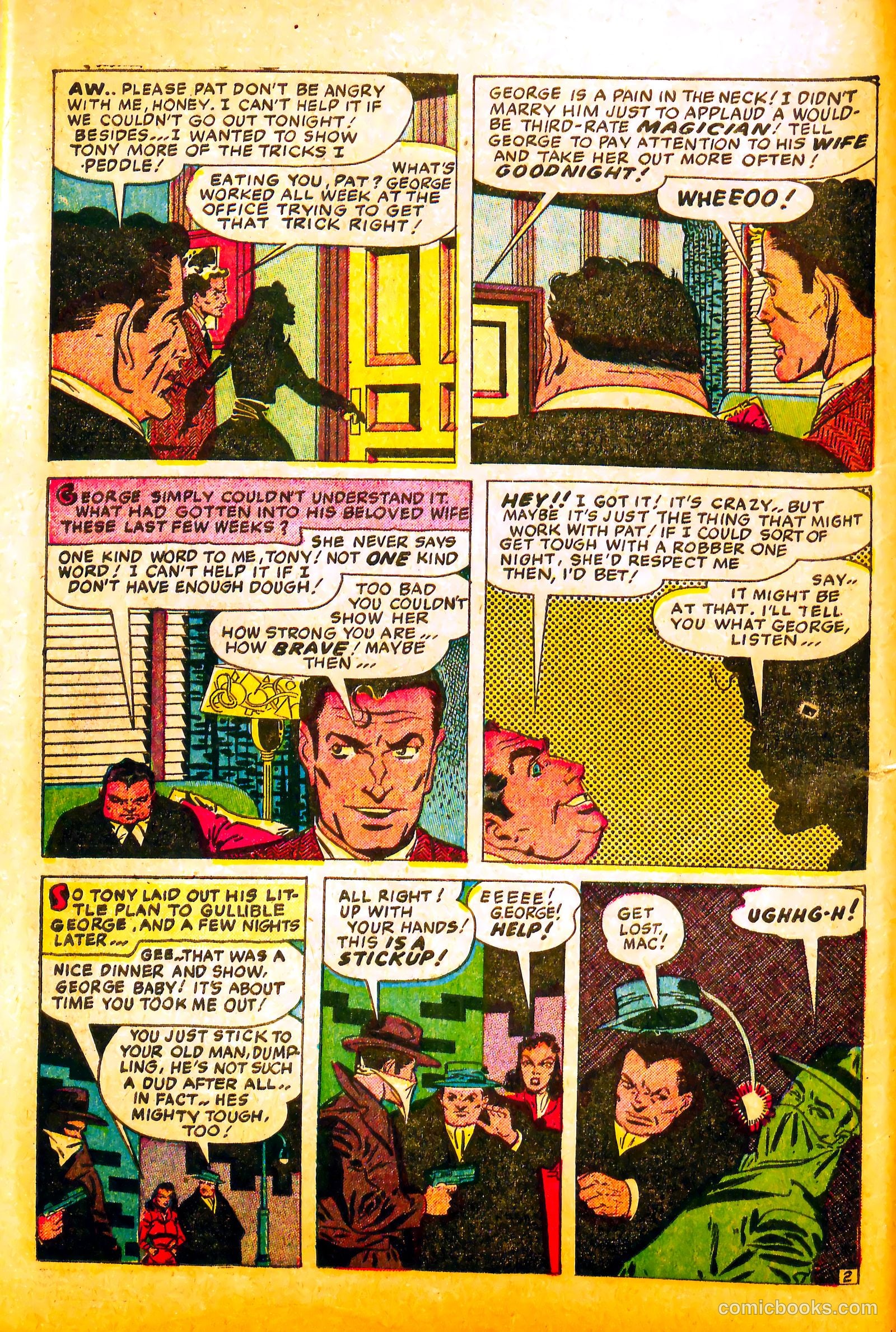 Crime Mysteries #13 (1954) — page 14 of 36