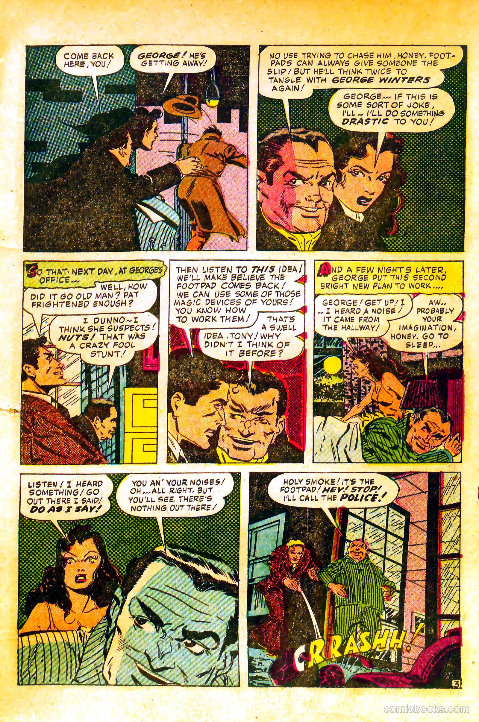 Crime Mysteries #13 (1954) — page 15 of 36