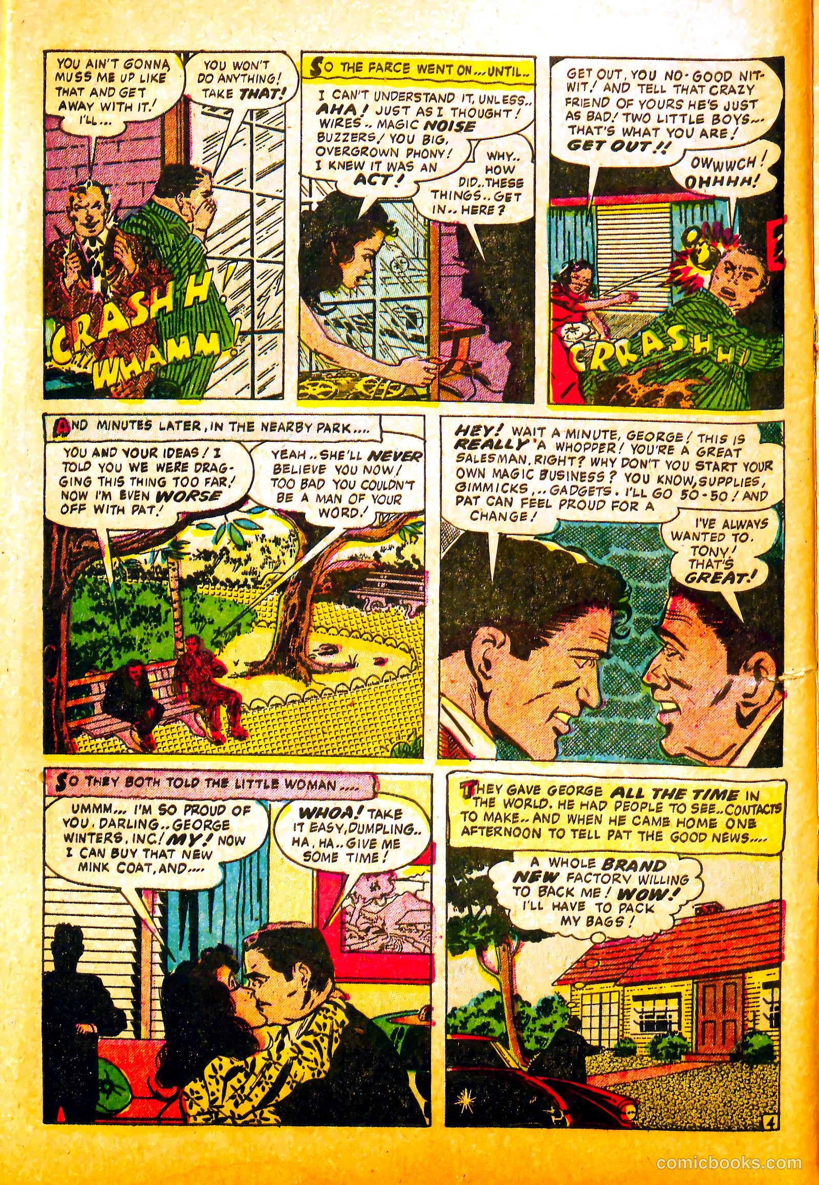 Crime Mysteries #13 (1954) — page 16 of 36