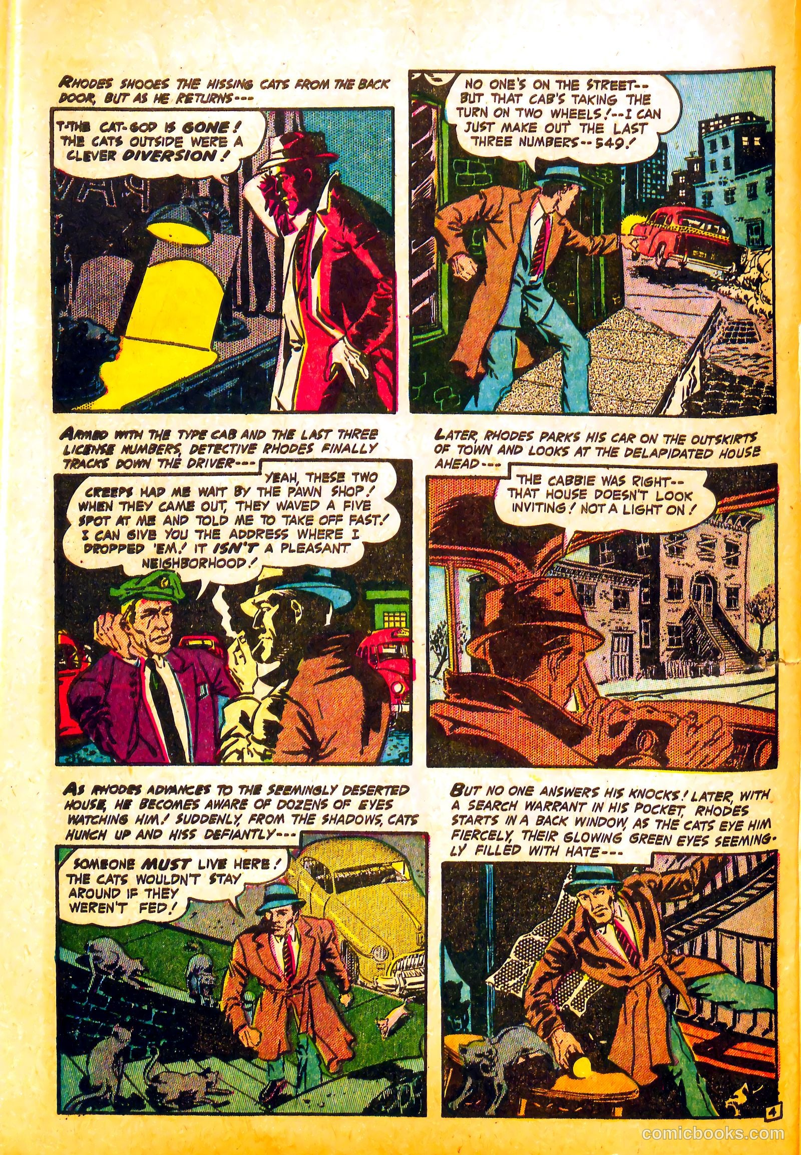 Crime Mysteries #13 (1954) — page 22 of 36