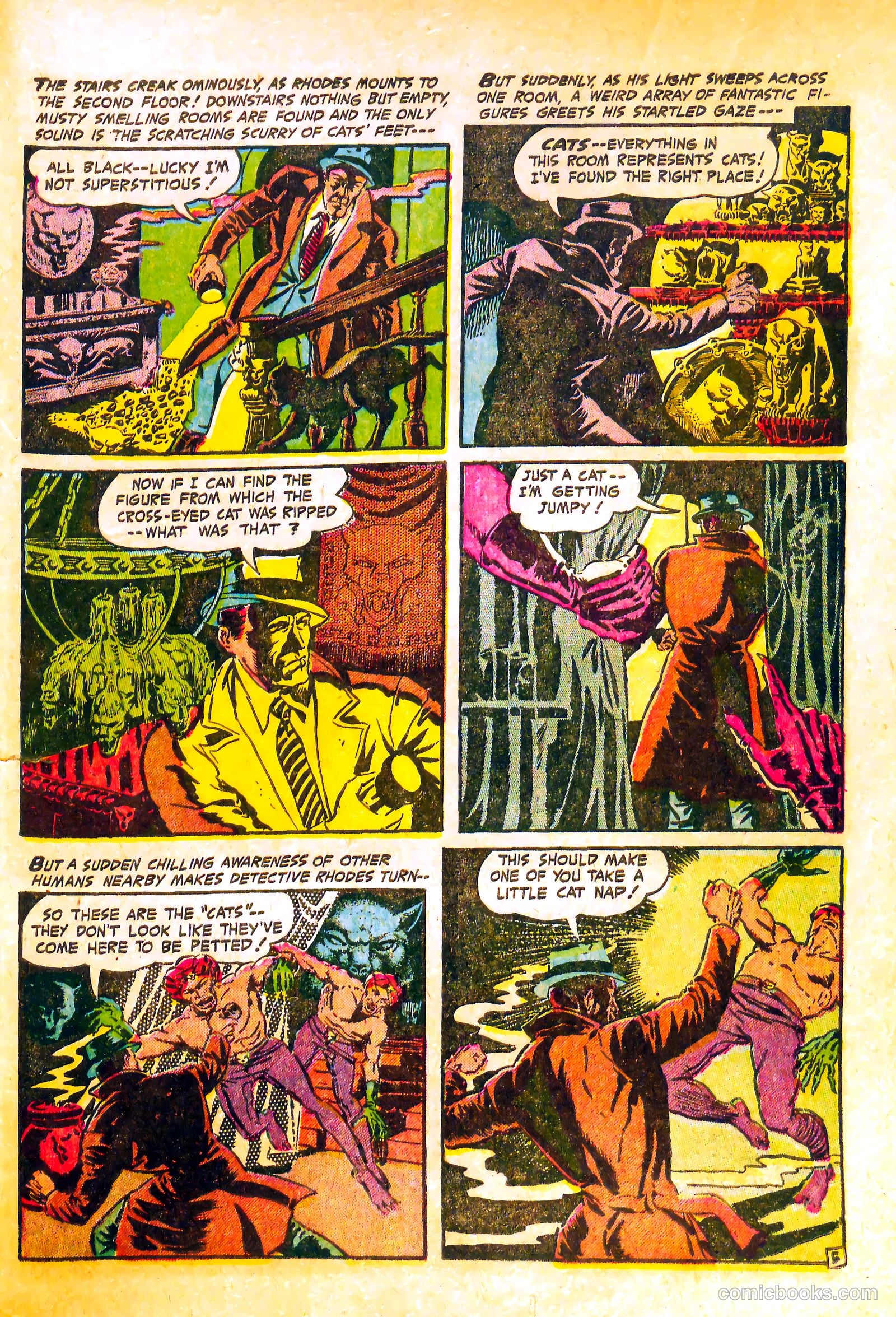 Crime Mysteries #13 (1954) — page 23 of 36