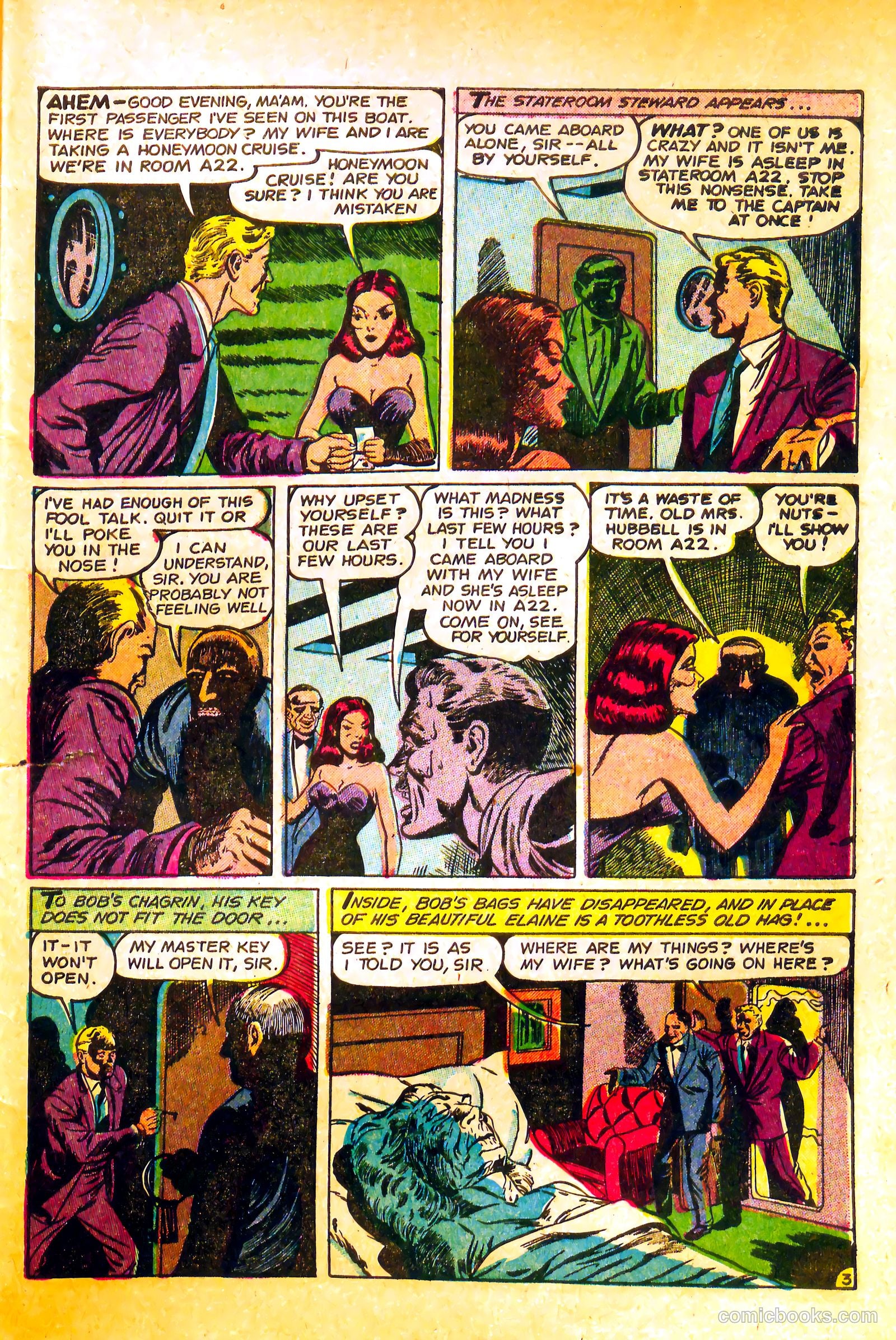 Crime Mysteries #13 (1954) — page 31 of 36