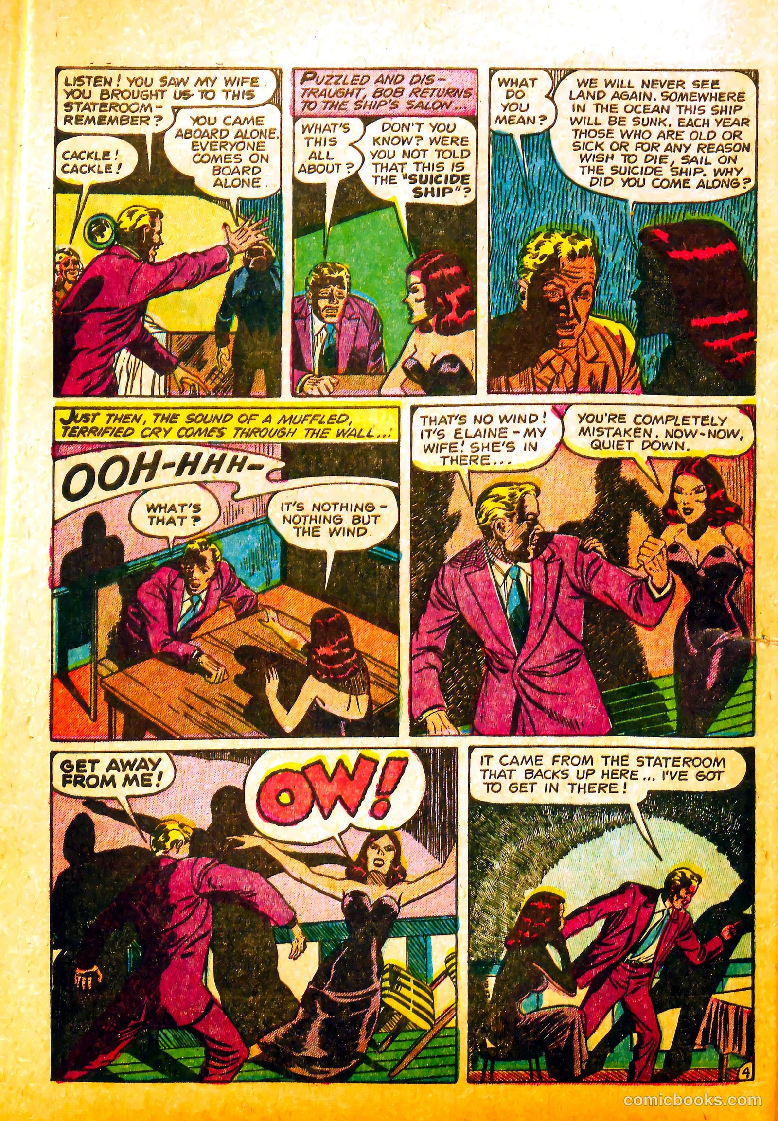 Crime Mysteries #13 (1954) — page 32 of 36