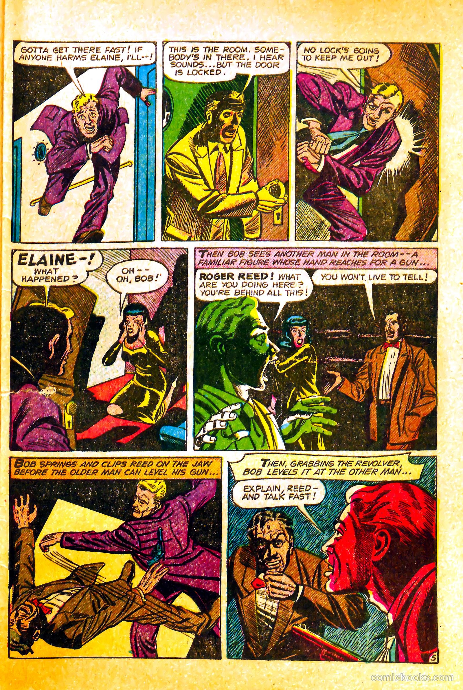Crime Mysteries #13 (1954) — page 33 of 36