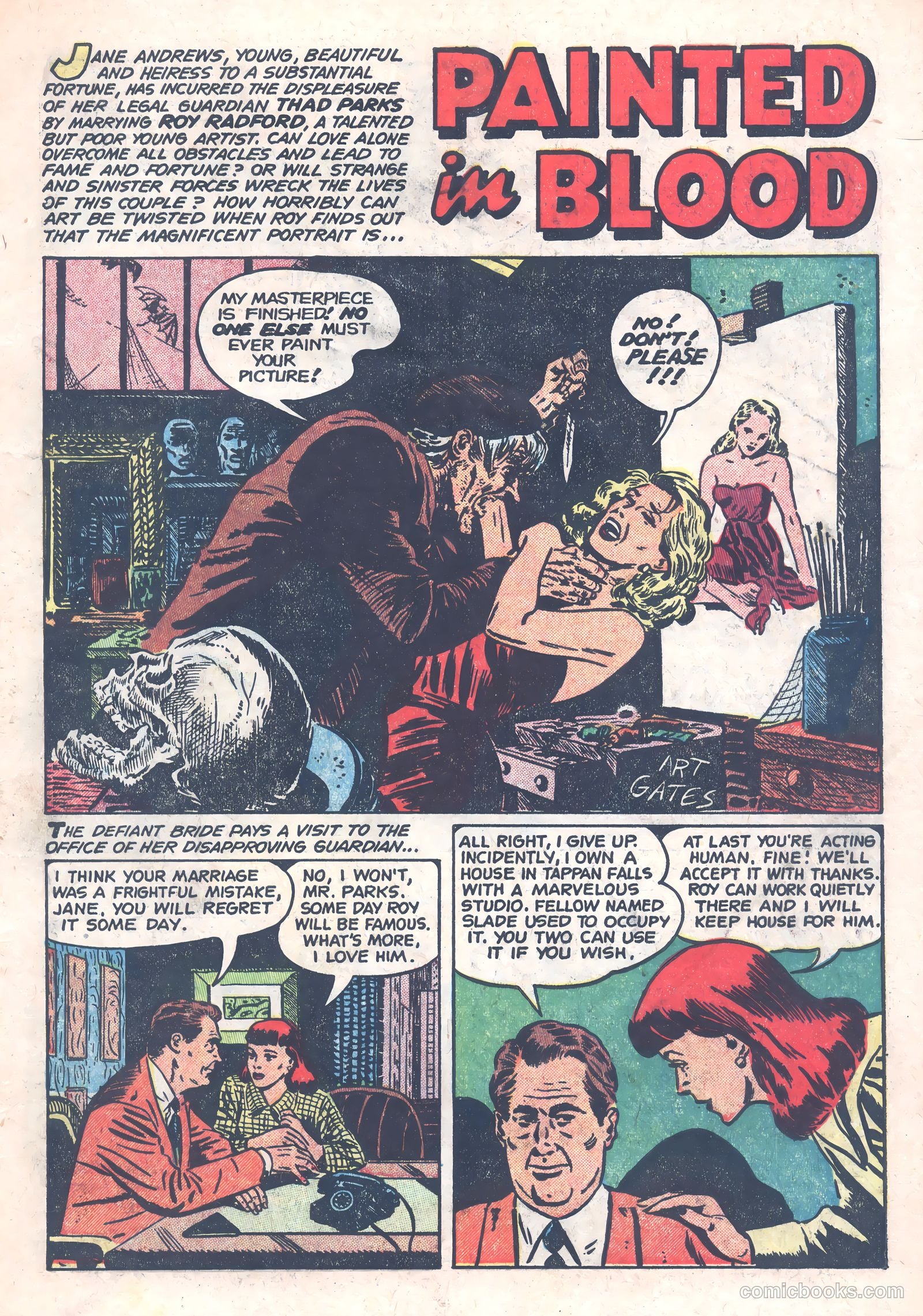 Crime Mysteries #14 (1952) — page 3 of 37
