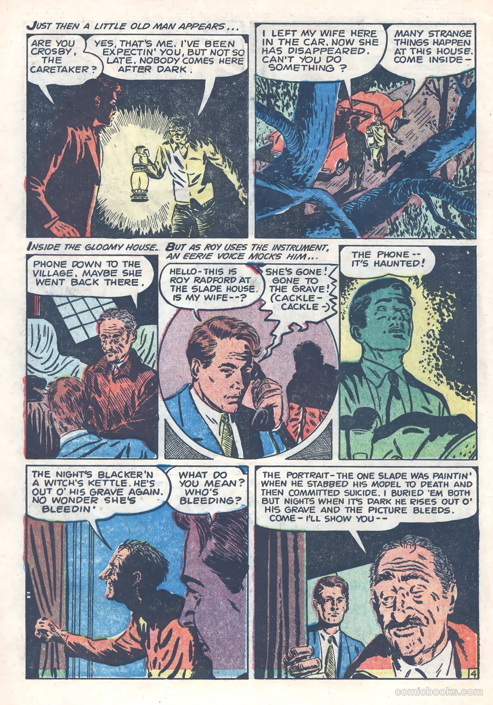 Crime Mysteries #14 (1952) — page 6 of 37
