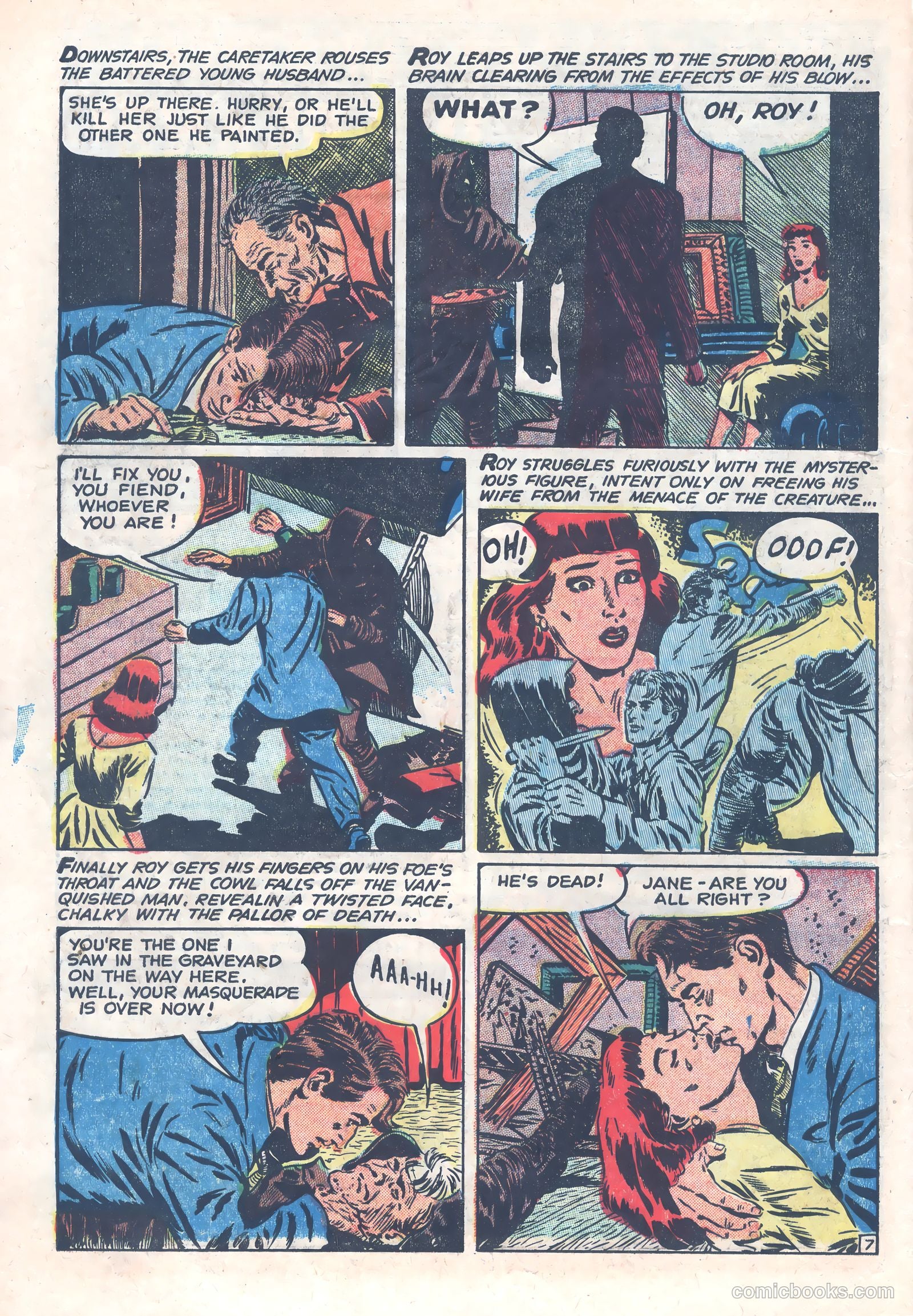 Crime Mysteries #14 (1952) — page 10 of 37