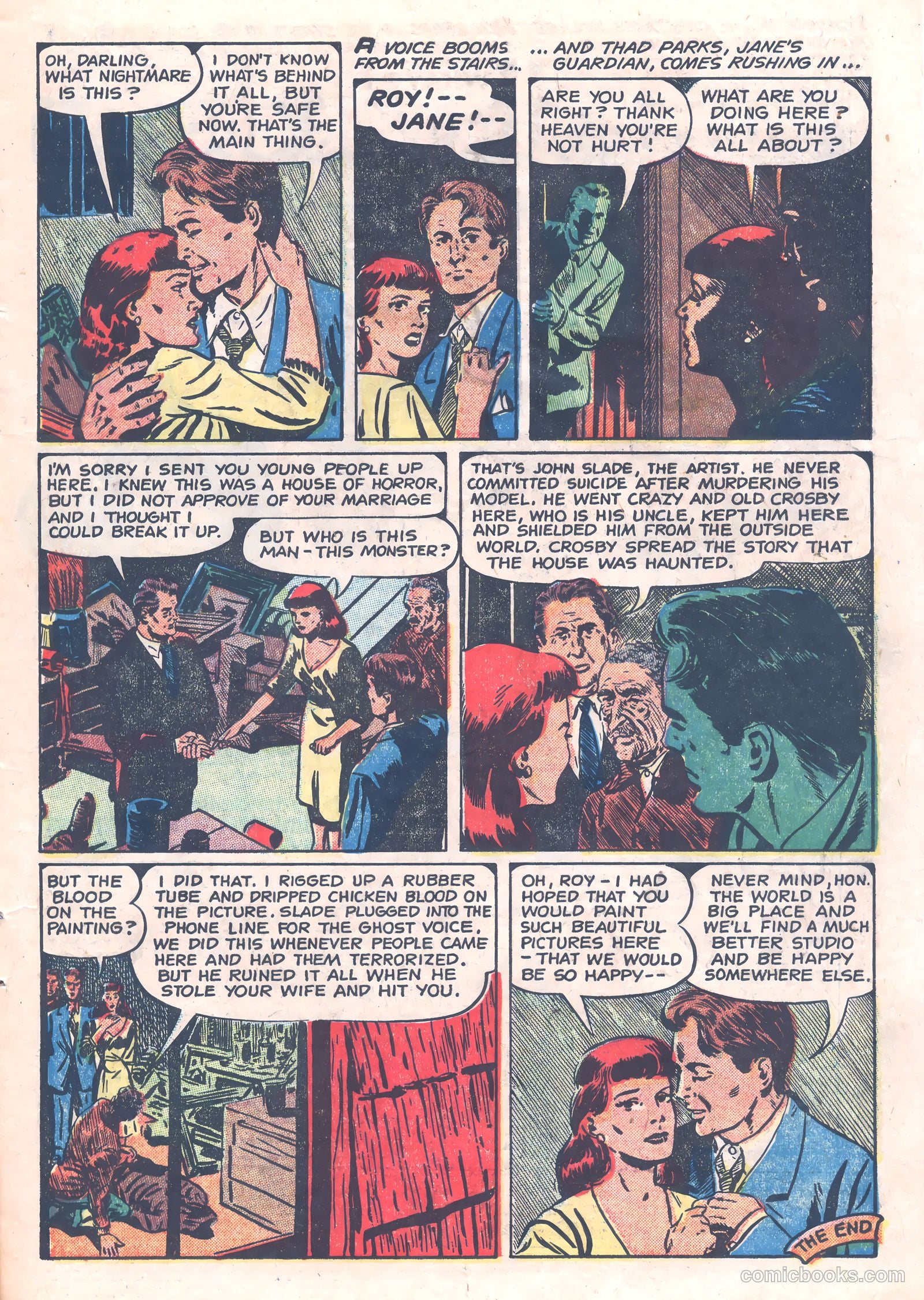 Crime Mysteries #14 (1952) — page 11 of 37