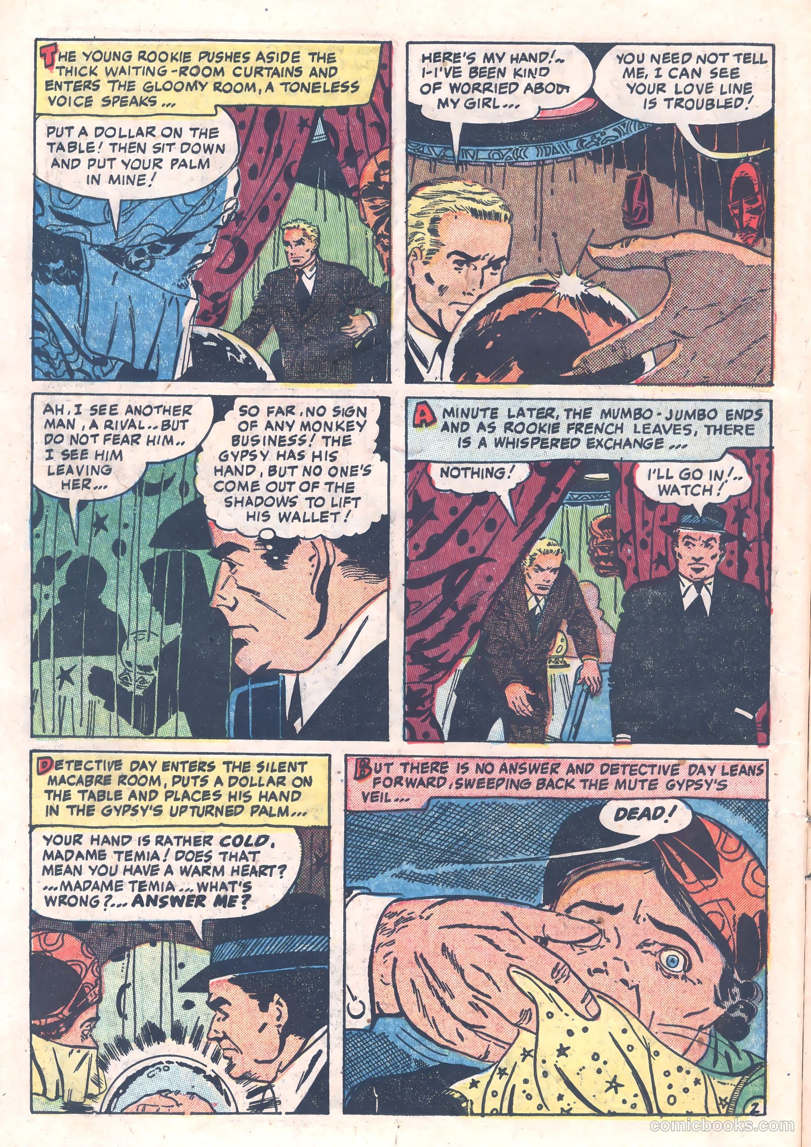 Crime Mysteries #14 (1952) — page 14 of 37
