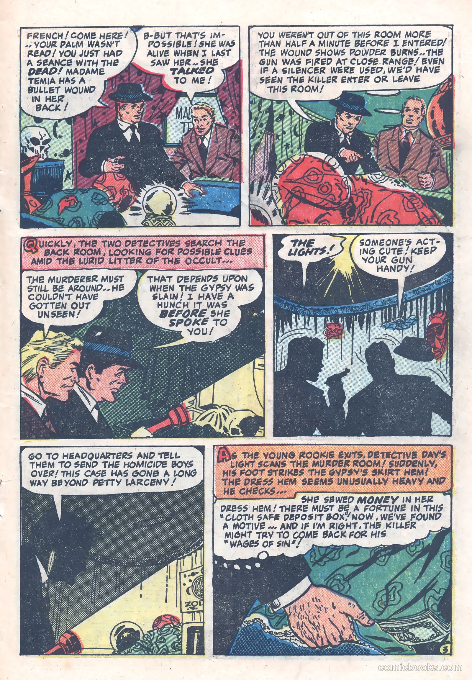 Crime Mysteries #14 (1952) — page 15 of 37