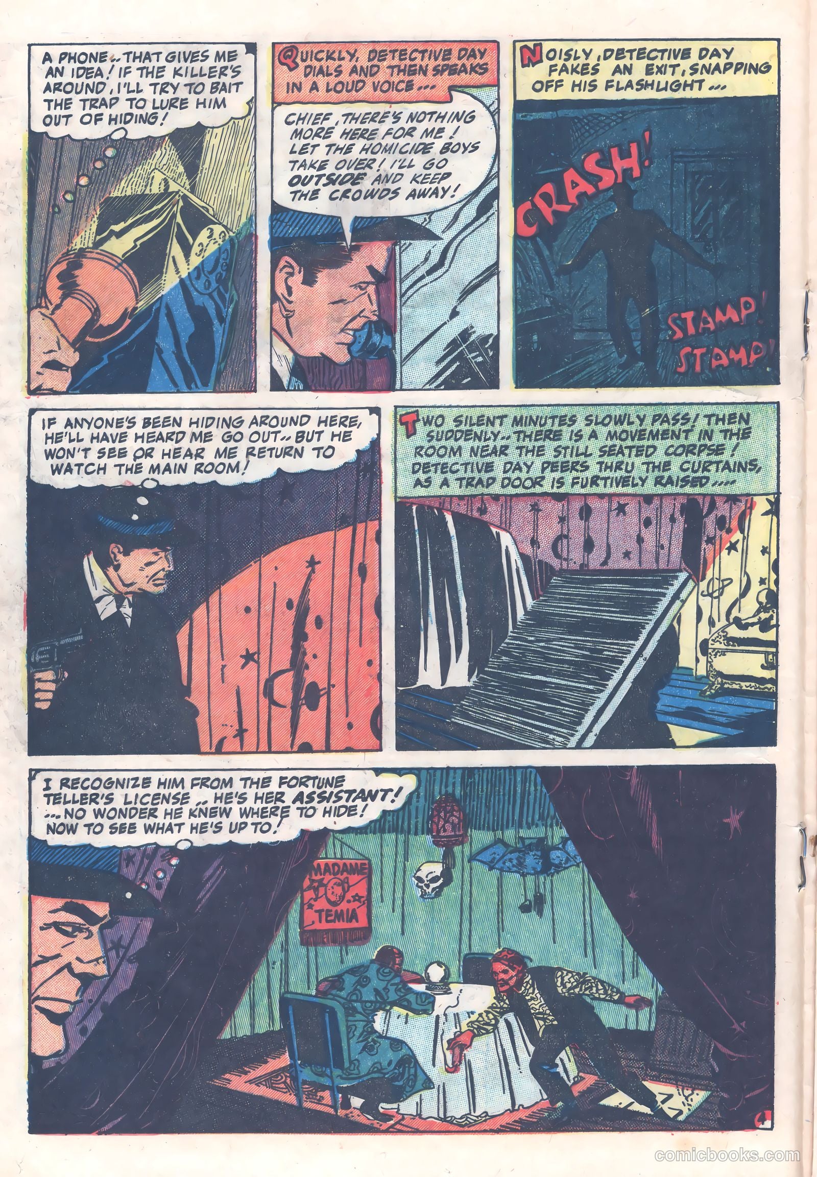 Crime Mysteries #14 (1952) — page 16 of 37