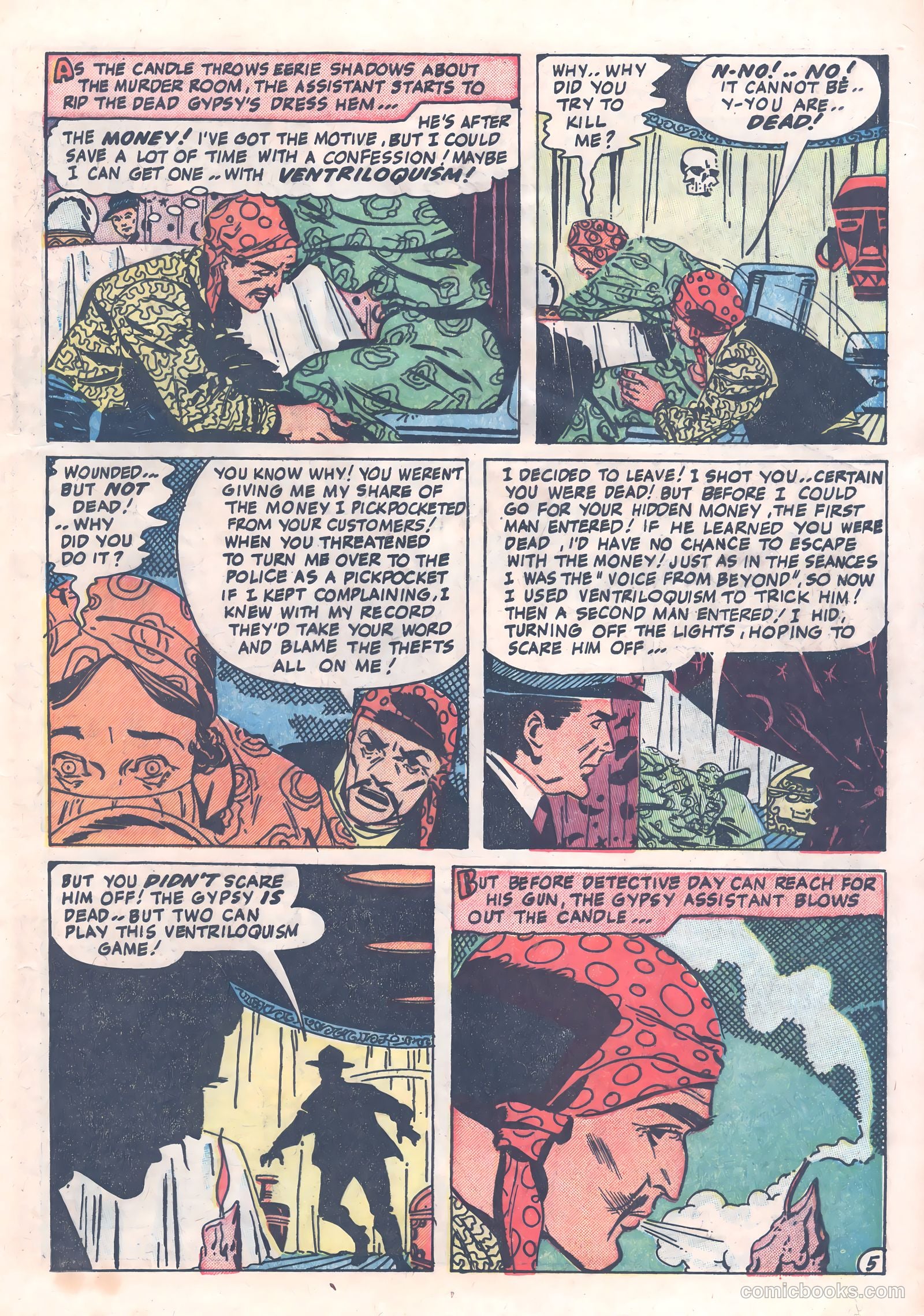 Crime Mysteries #14 (1952) — page 17 of 37