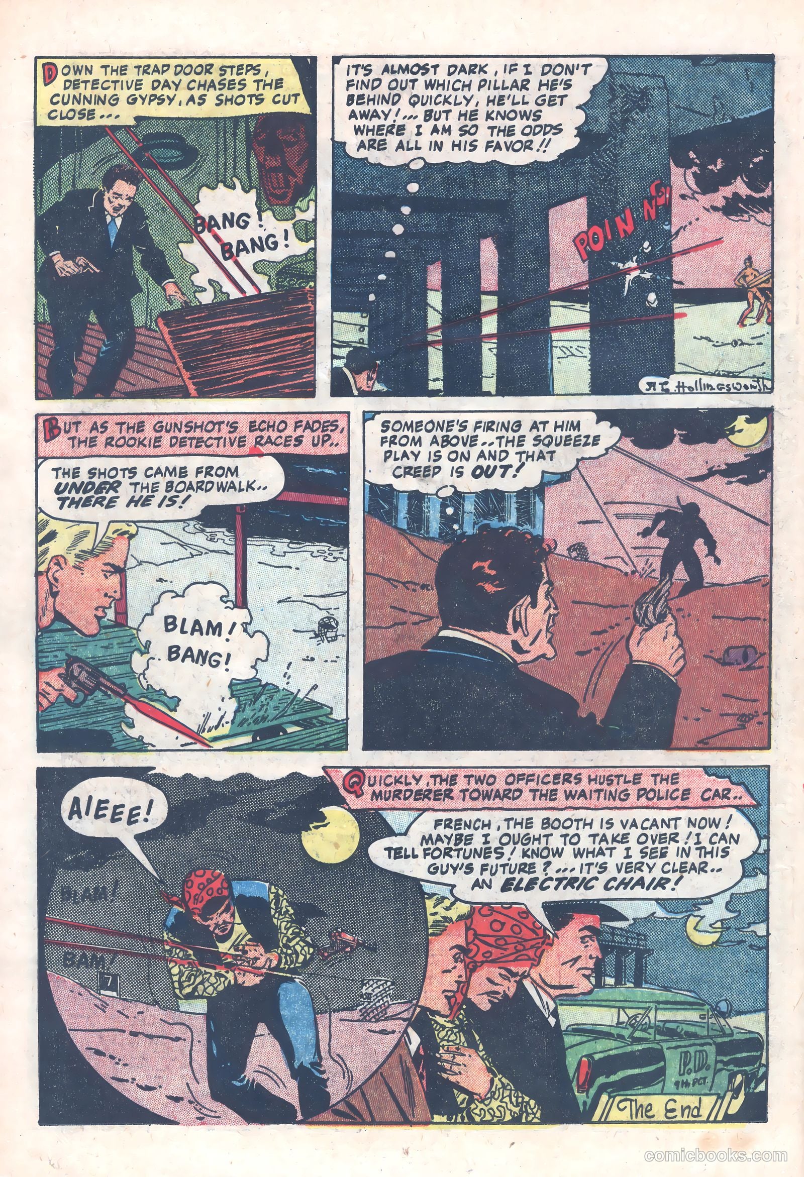 Crime Mysteries #14 (1952) — page 18 of 37