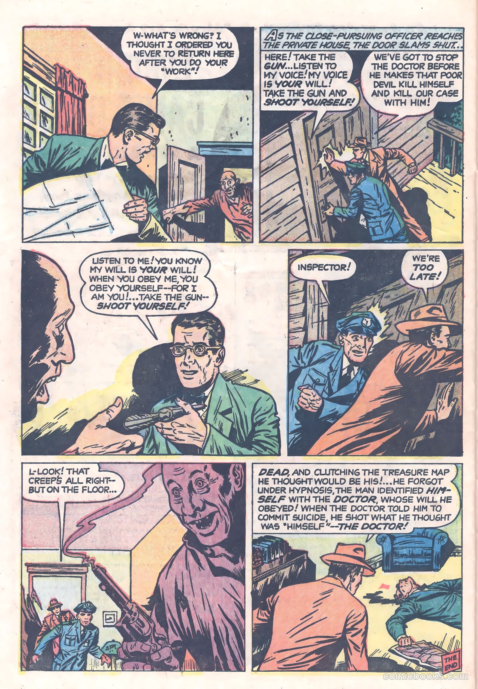 Crime Mysteries #14 (1952) — page 24 of 37