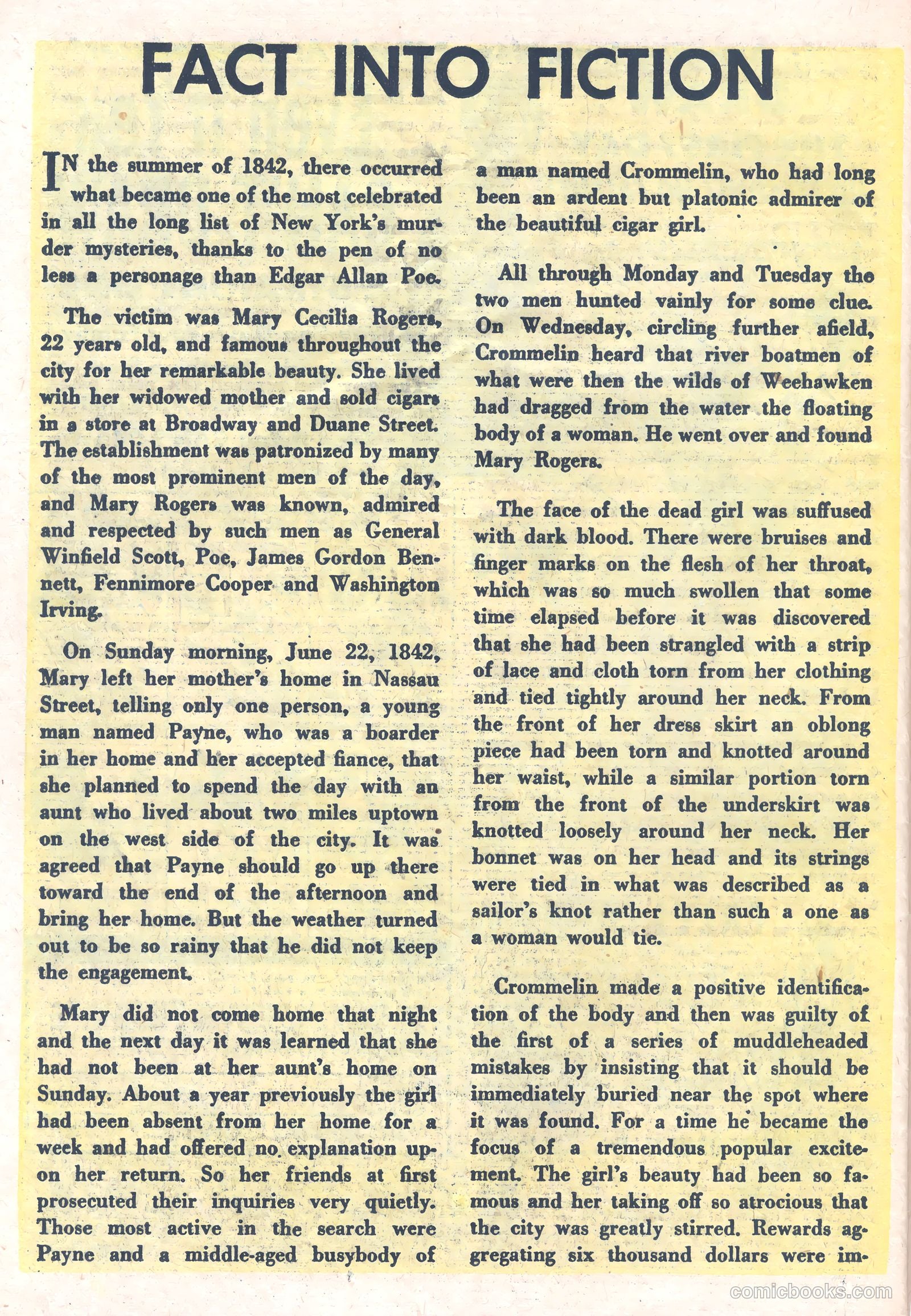 Crime Mysteries #14 (1952) — page 26 of 37