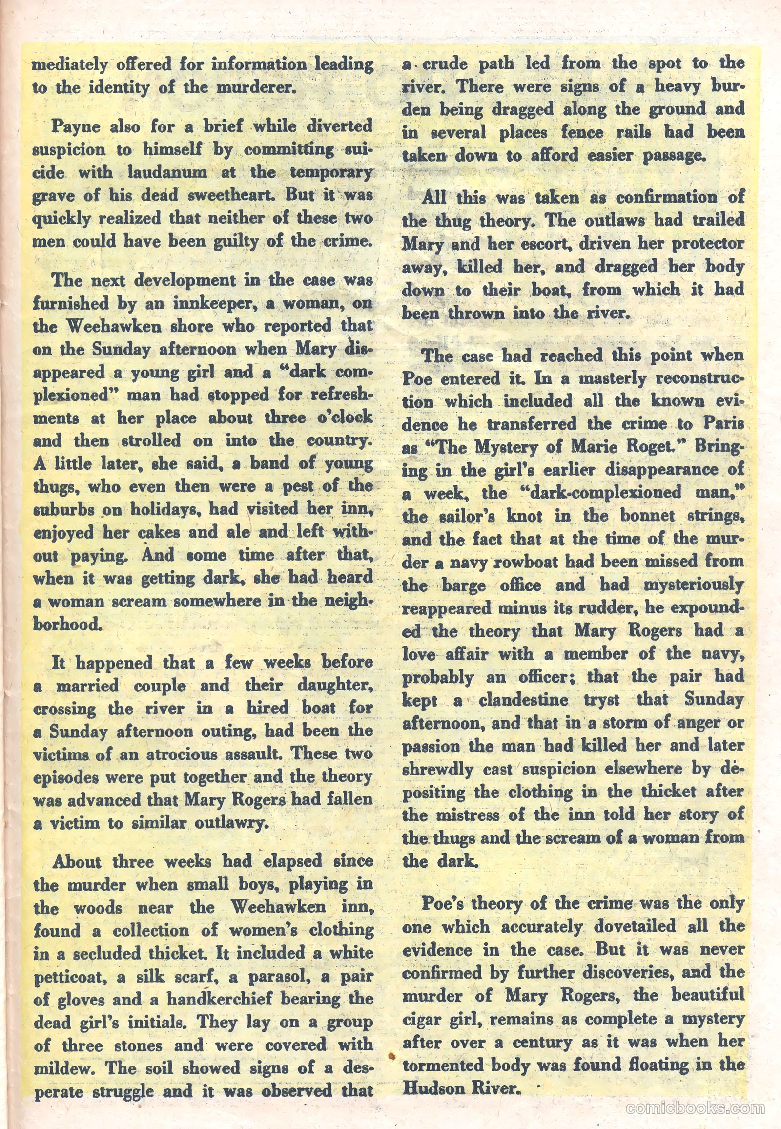Crime Mysteries #14 (1952) — page 27 of 37