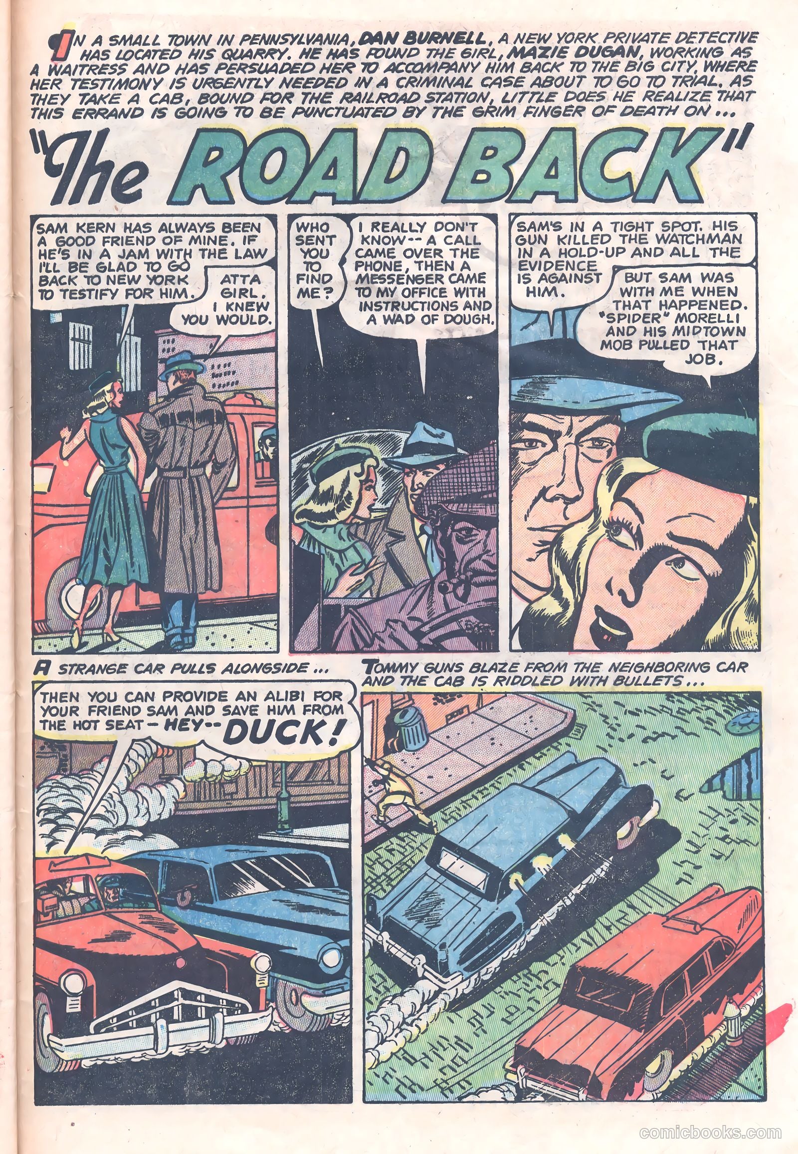 Crime Mysteries #14 (1952) — page 29 of 37