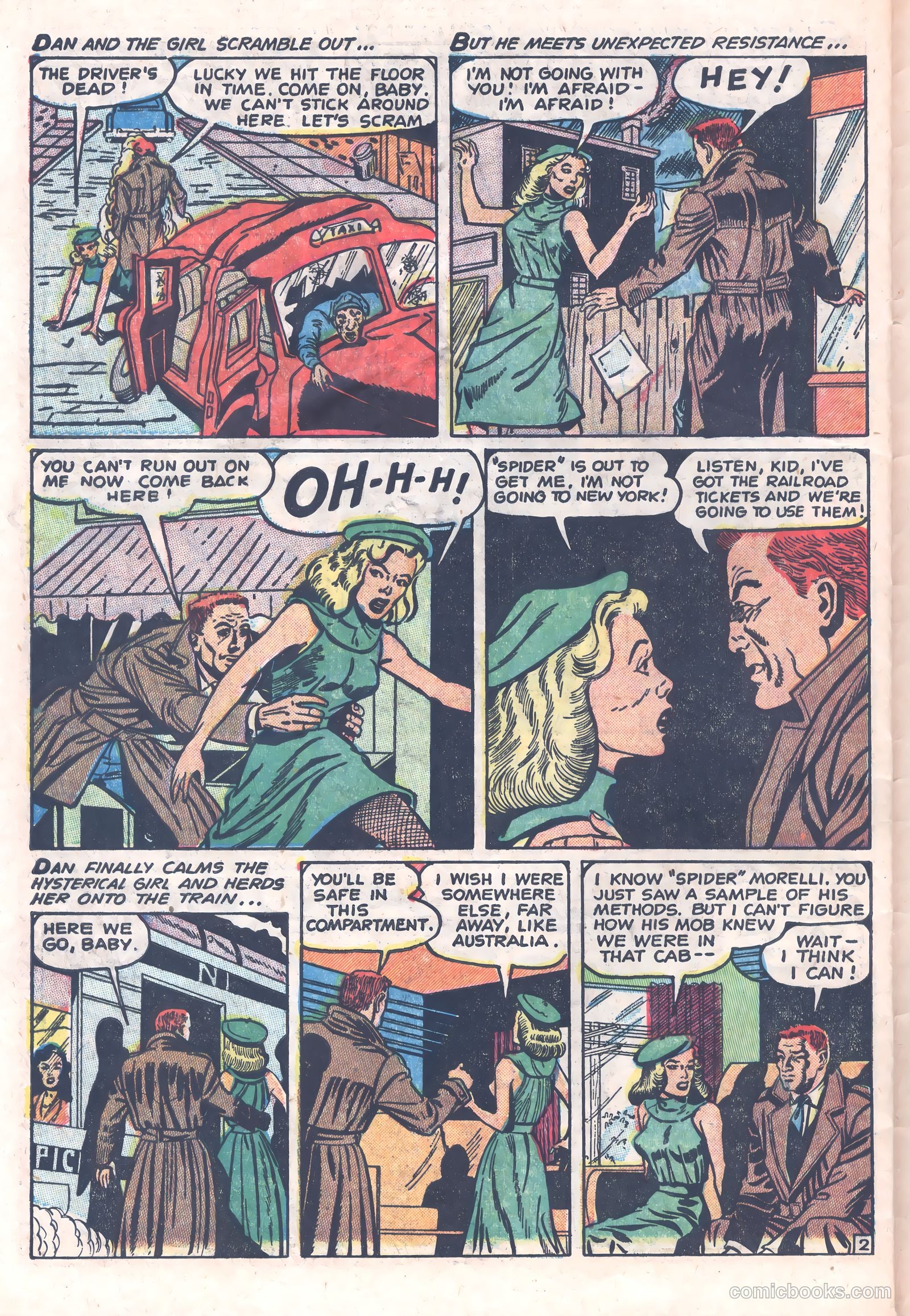Crime Mysteries #14 (1952) — page 30 of 37