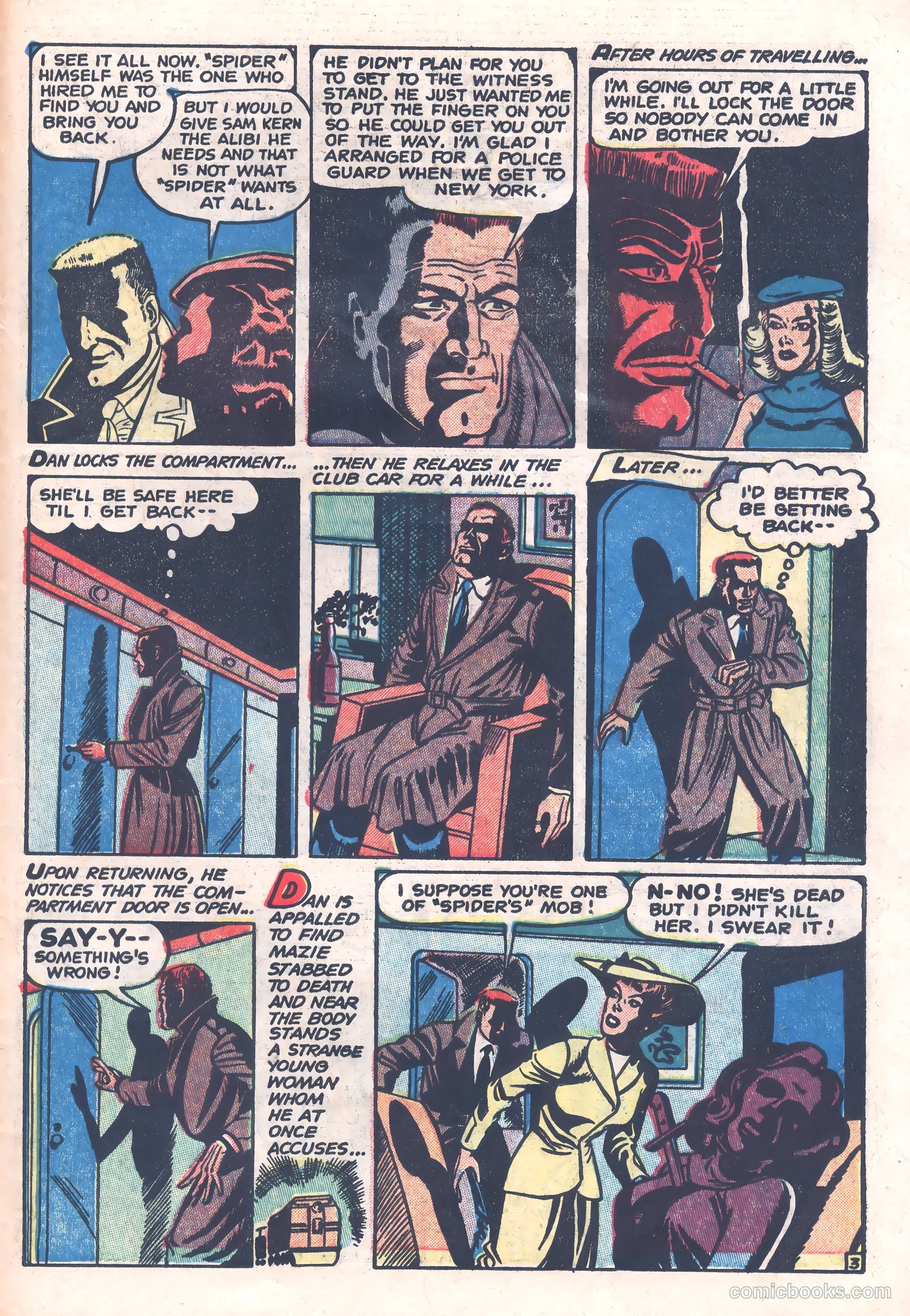 Crime Mysteries #14 (1952) — page 31 of 37