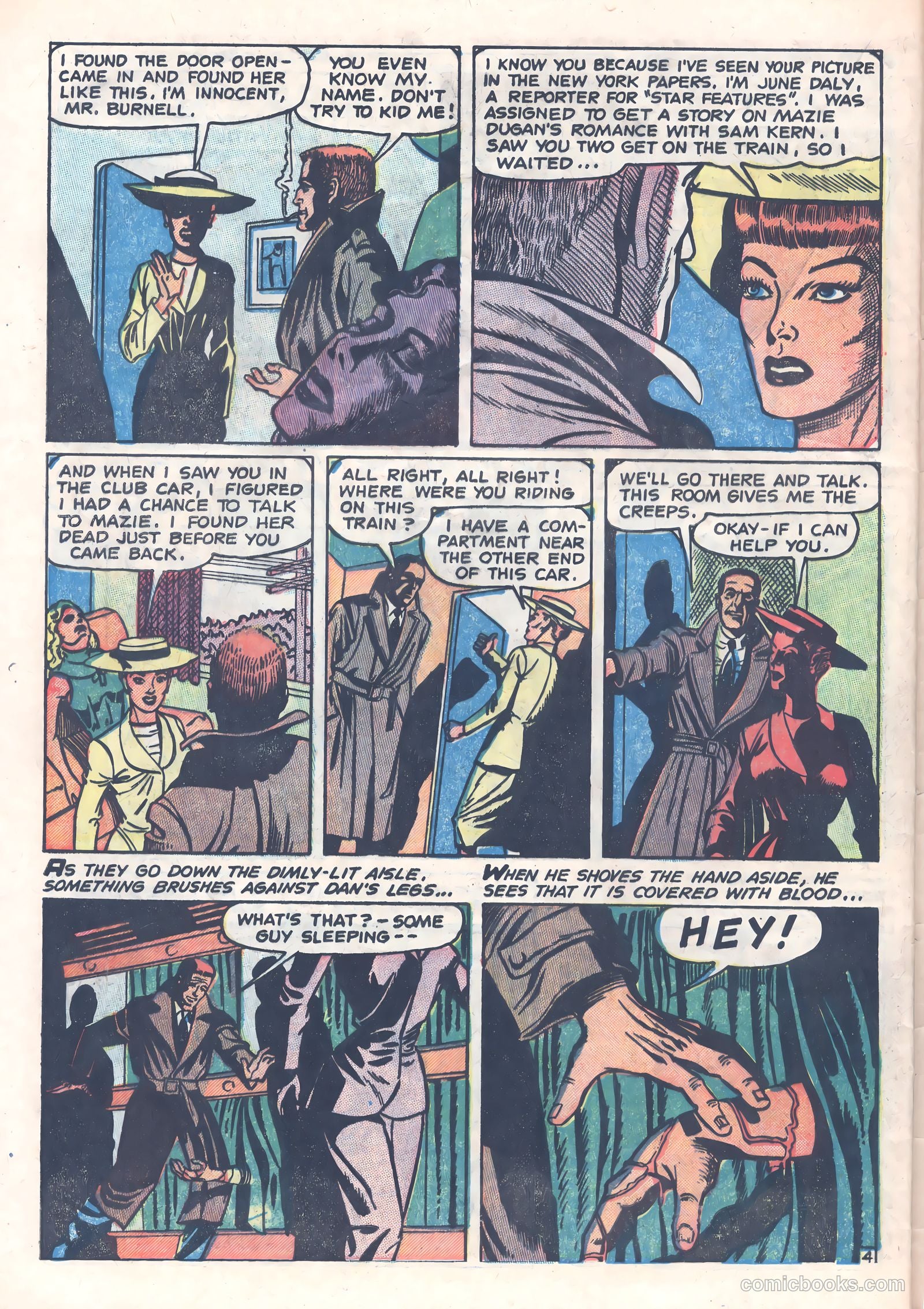 Crime Mysteries #14 (1952) — page 32 of 37
