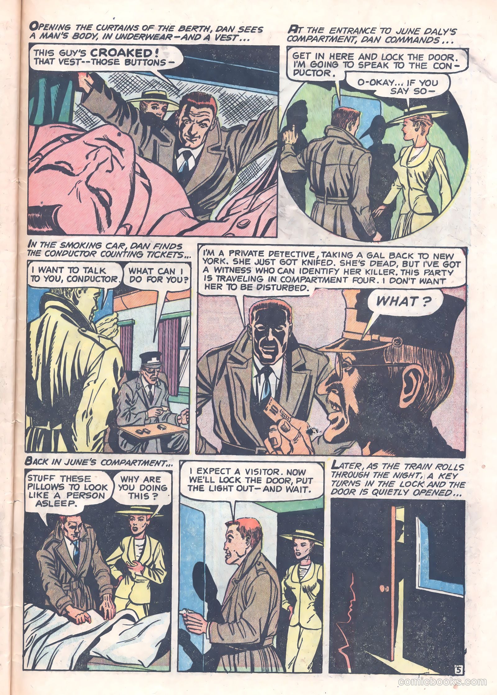 Crime Mysteries #14 (1952) — page 33 of 37